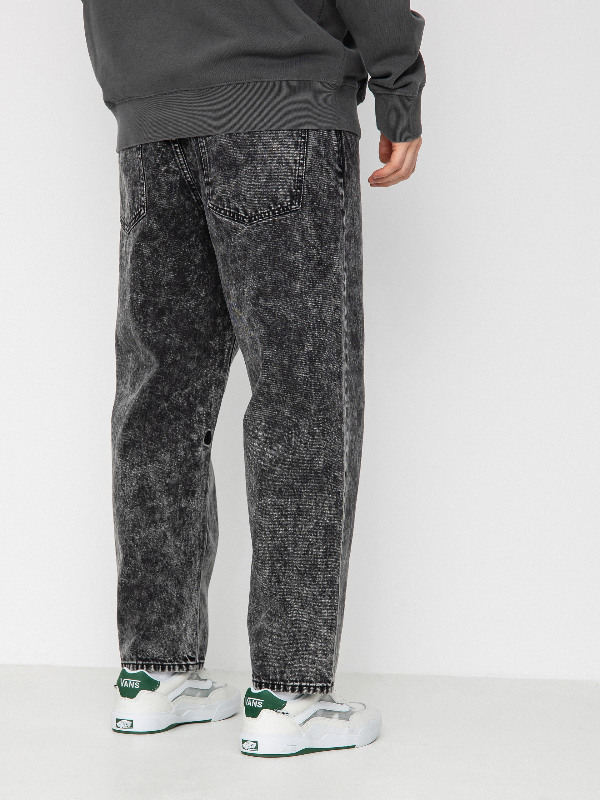 Volcom Billow Tapered Pants (light acid black)