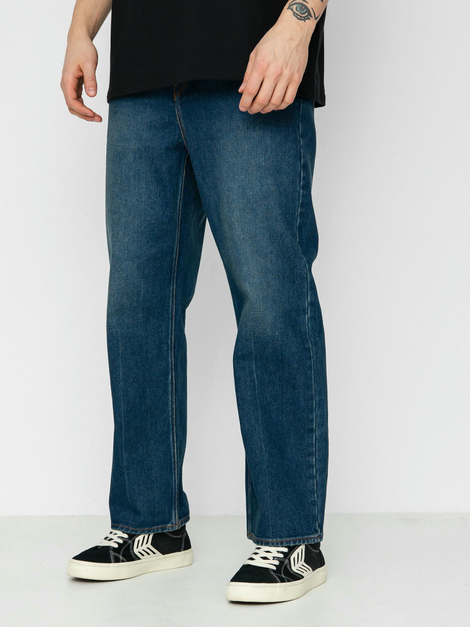 Volcom Nailer Denim Hose (matured blue)