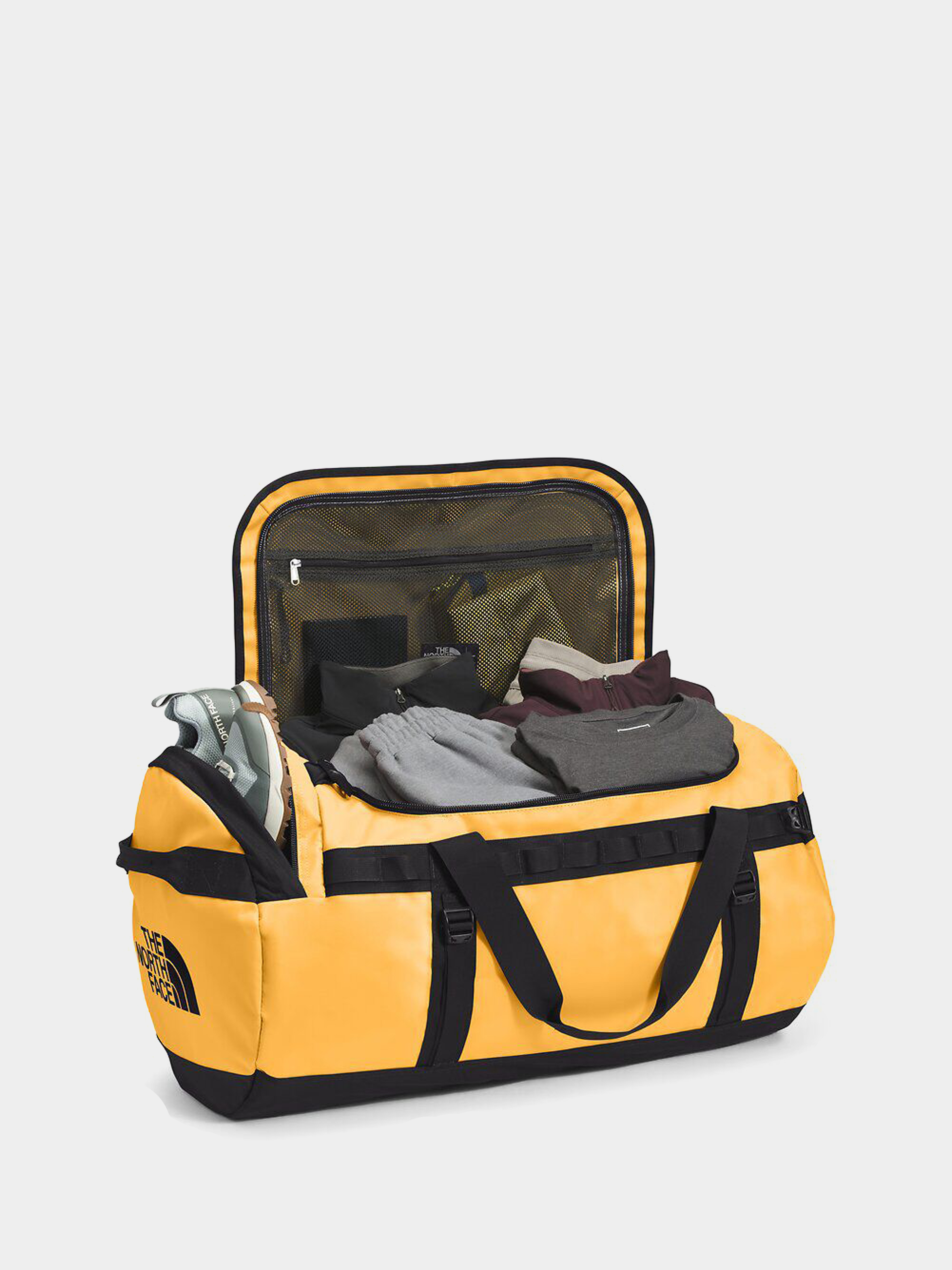 The North Face Base Camp Duffel L Bag - yellow (summit gold/tnf black)