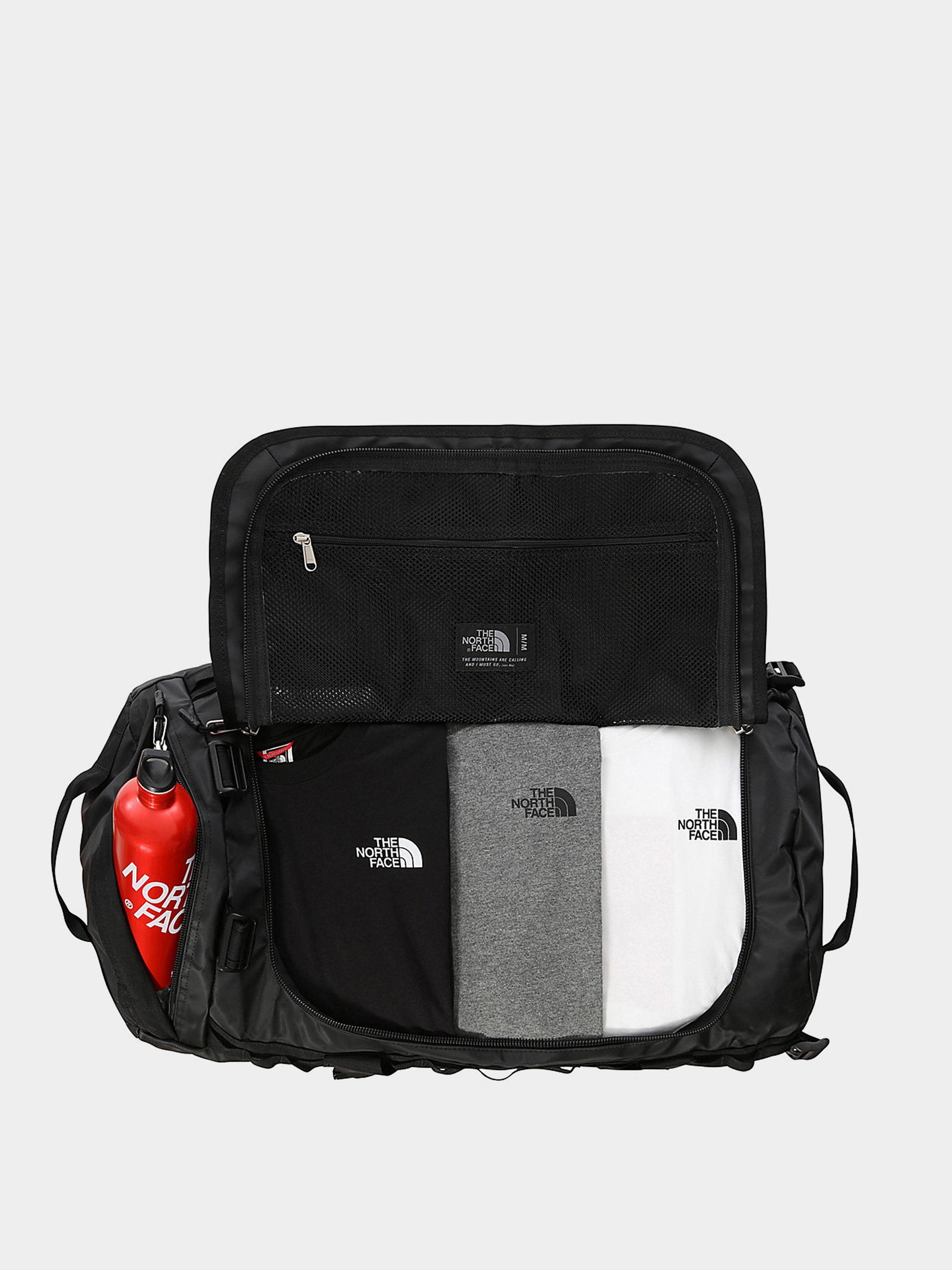The North Face Base Camp Duffel M Bag (tnf black/tnf white)