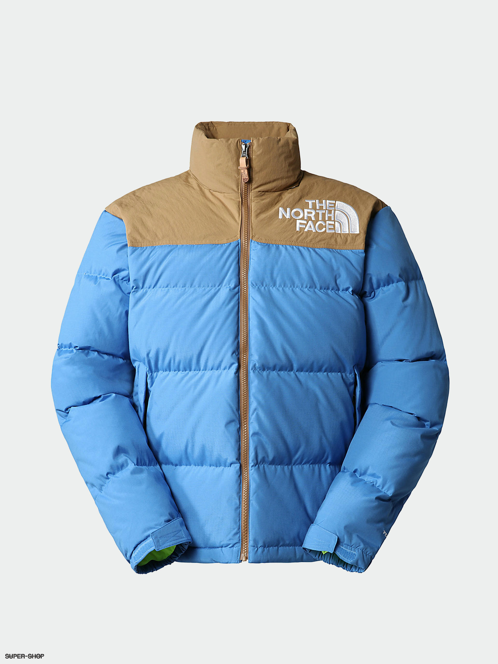 The North Face 92 Low-Fi Hi-Tek Nuptse Jacket (super sonic blue/utility  brown)