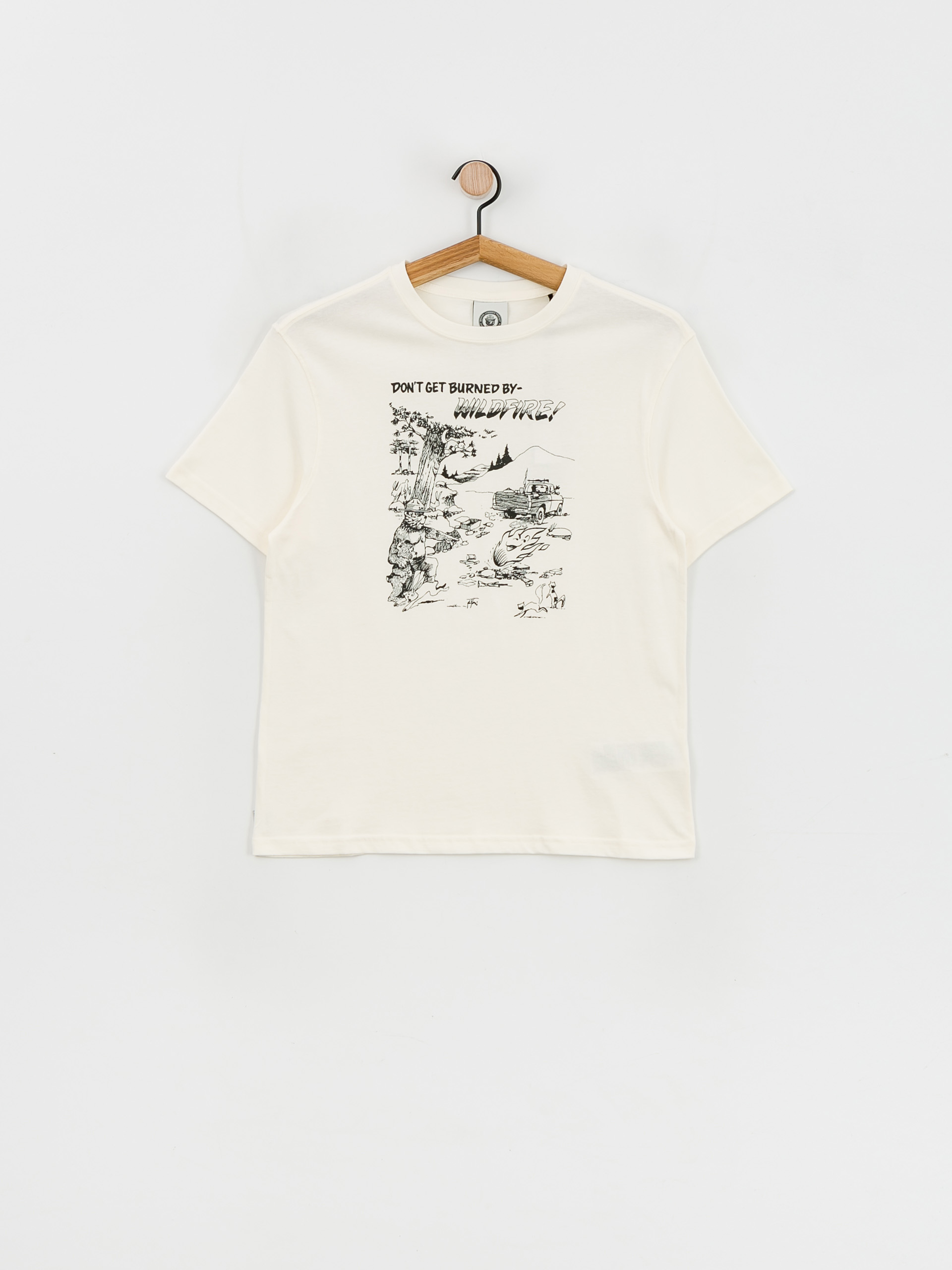 Element Sbxe Dont Get Burned JR T-shirt (egret)