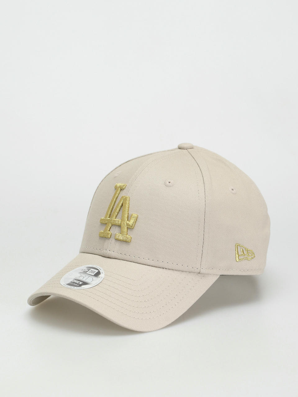 schreeuw Inspecteur Appartement New Era Metallic Logo 9Forty Los Angeles Dodgers Cap Wmn (stone/gold)