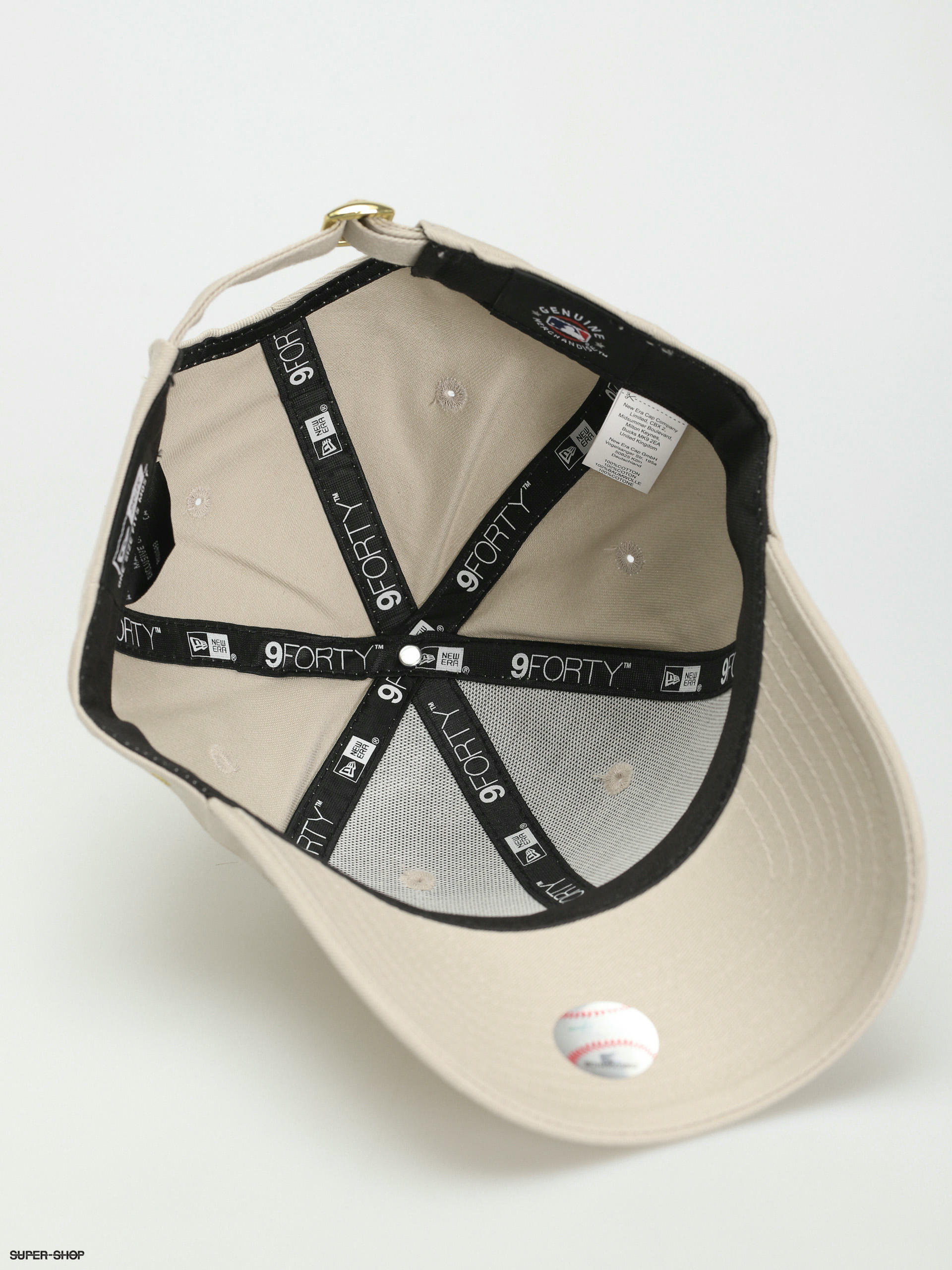 Caps New Era 9Forty MLB White Los Angeles Dodgers Cap Black