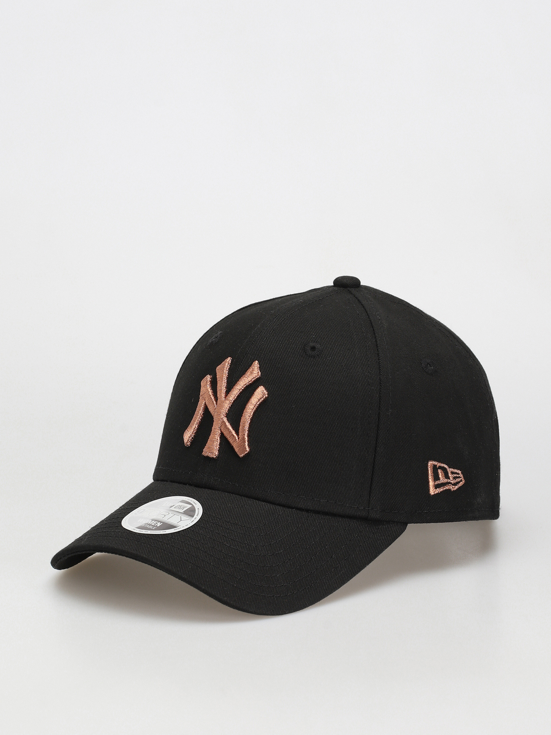 New Era Metallic Logo 9Forty New York Yankees Cap Wmn - black (black)
