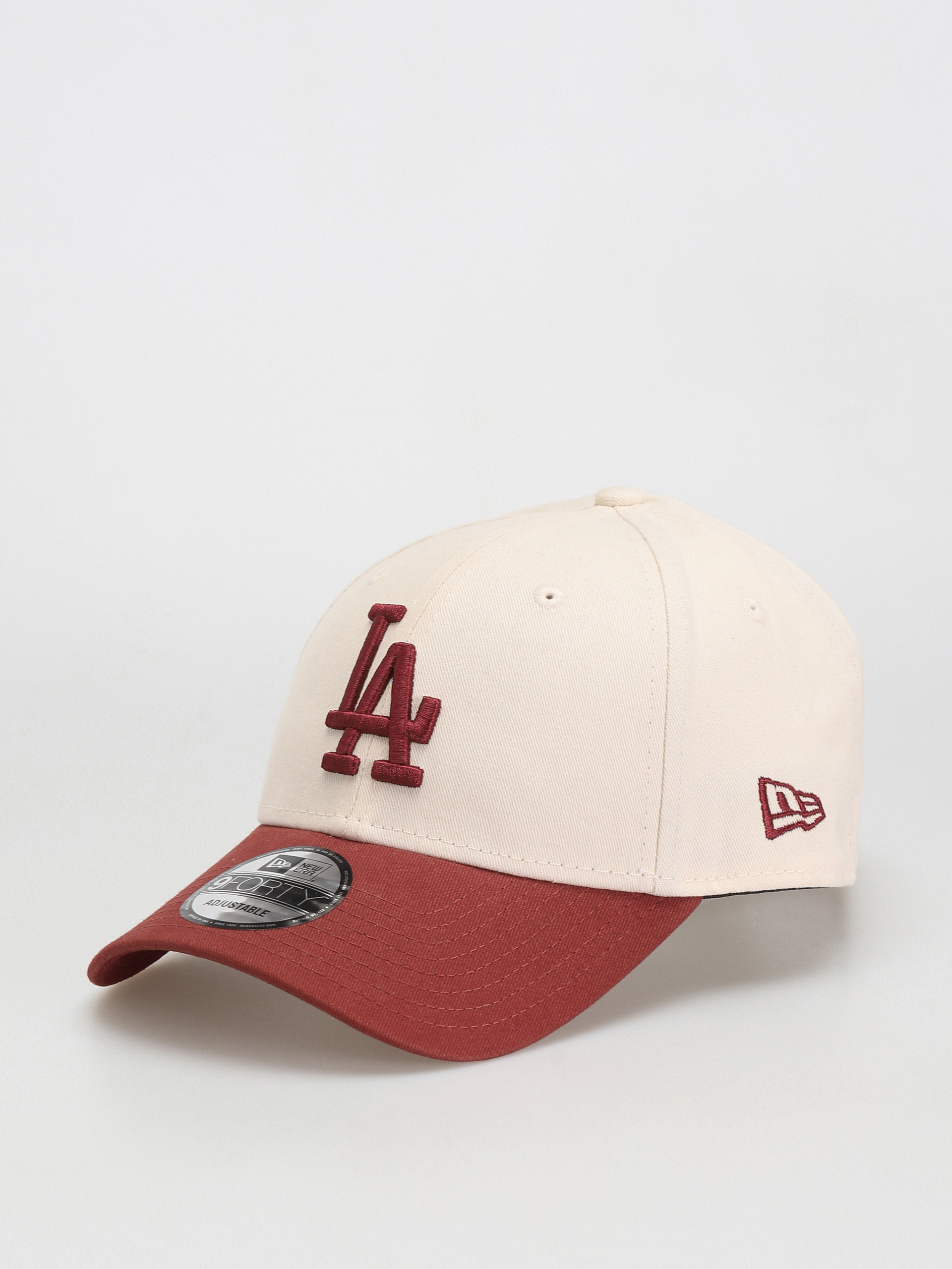 New Era MLB 9Forty Los Angeles Dodgers Cap (chalk/maroon)