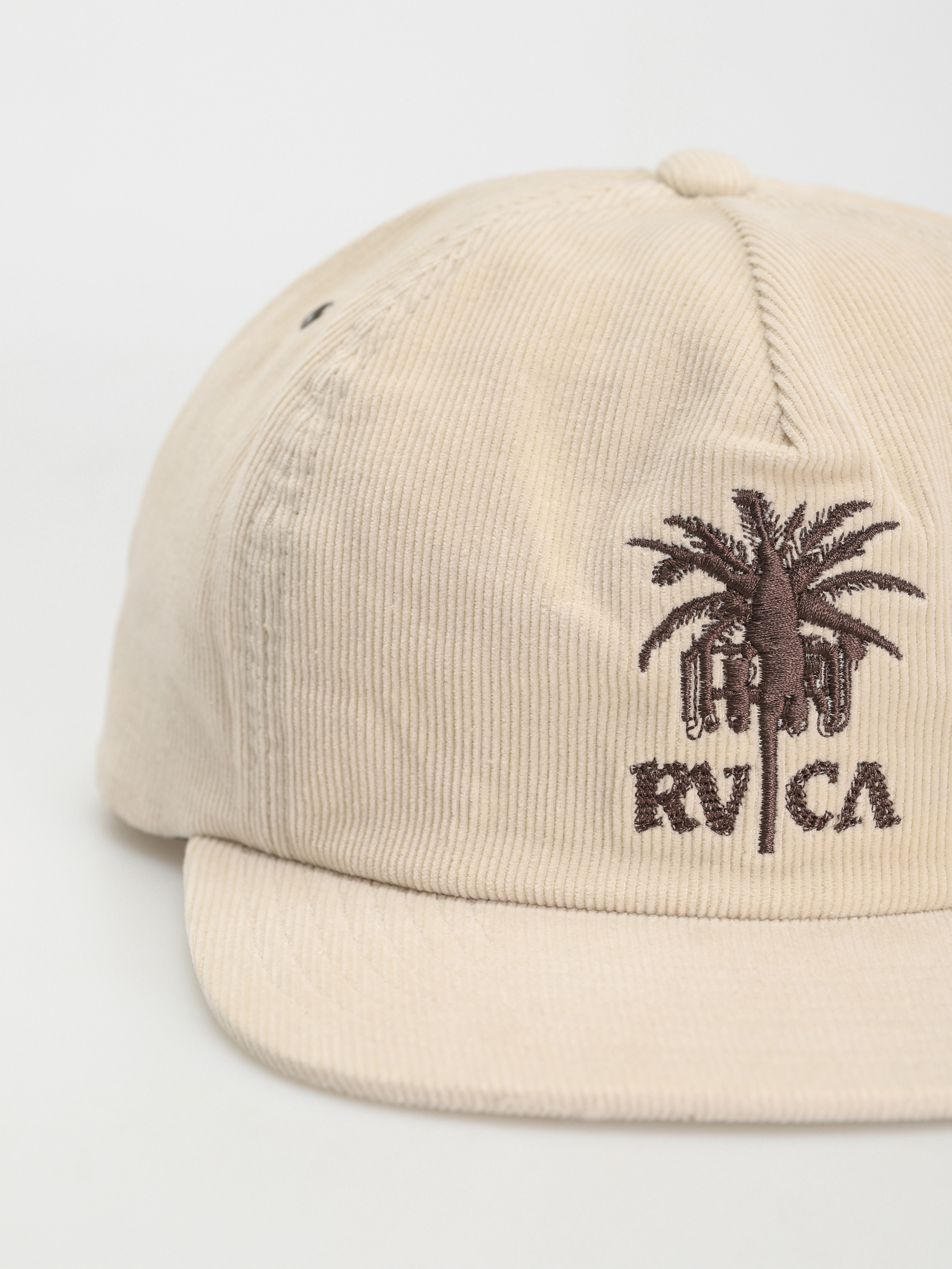 RVCA Radio Palms Claspback Cap (salt)