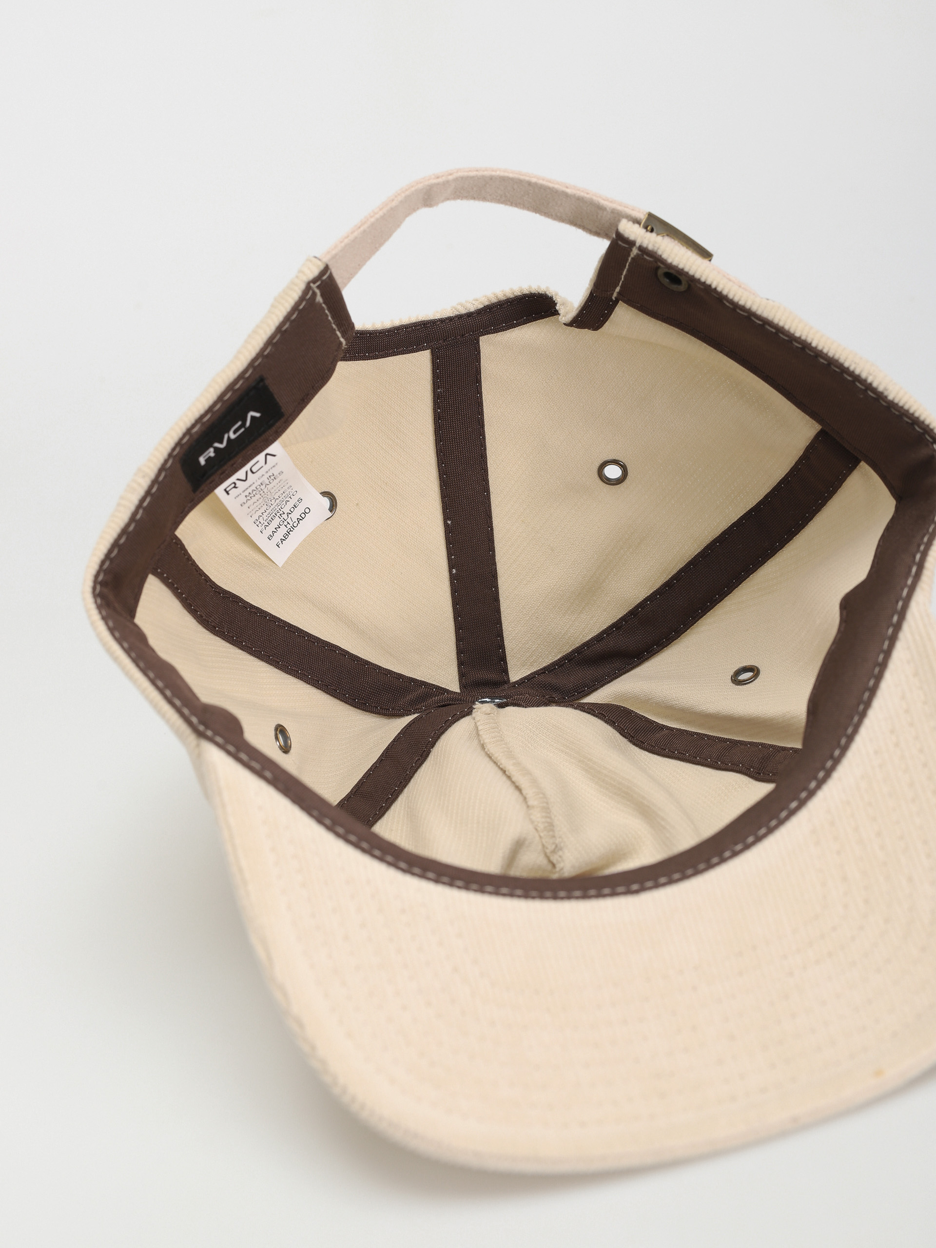 RVCA Radio Palms Claspback Cap (salt)