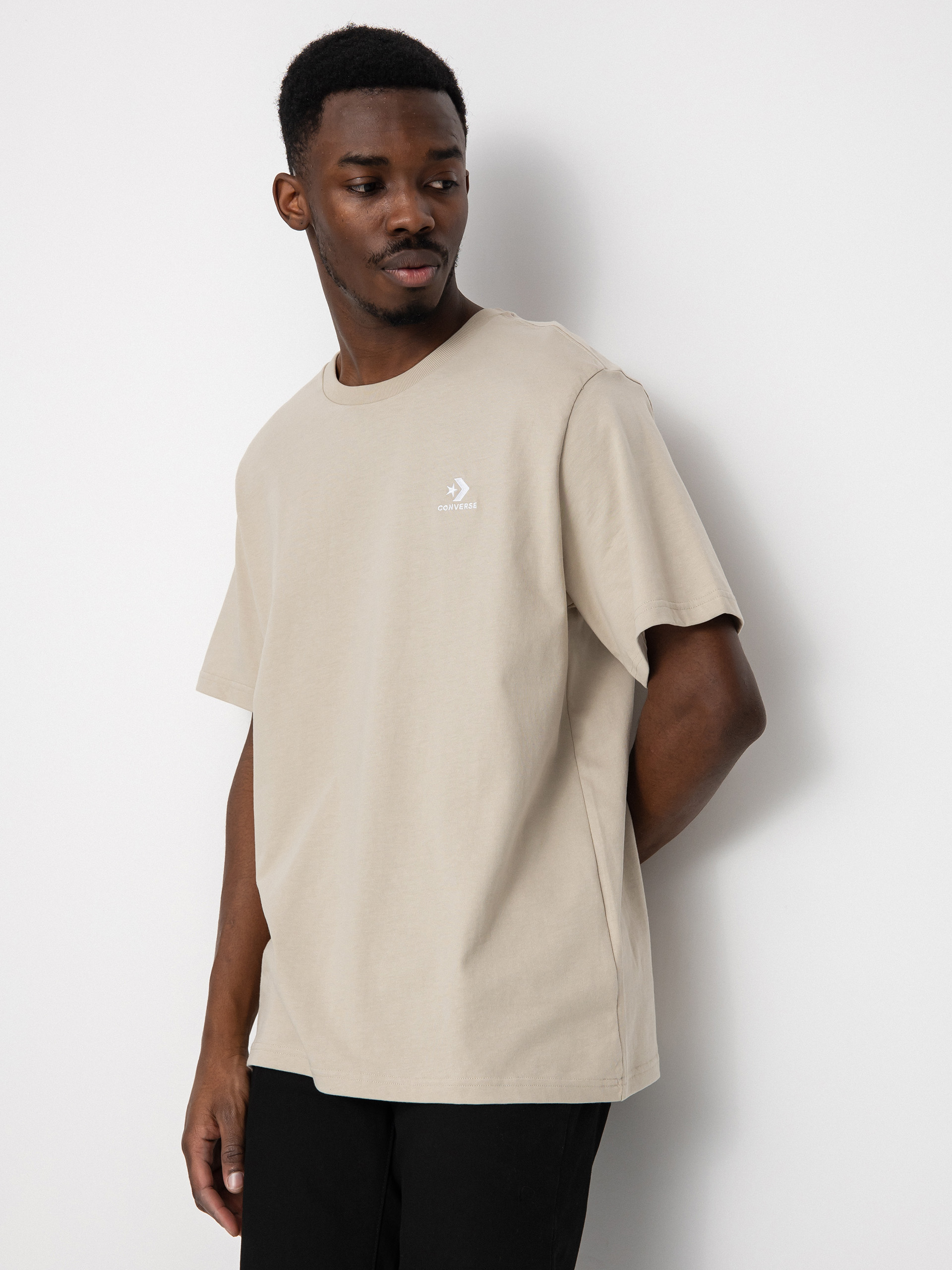 Converse Star Chevron Emb T-Shirt (beach stone)