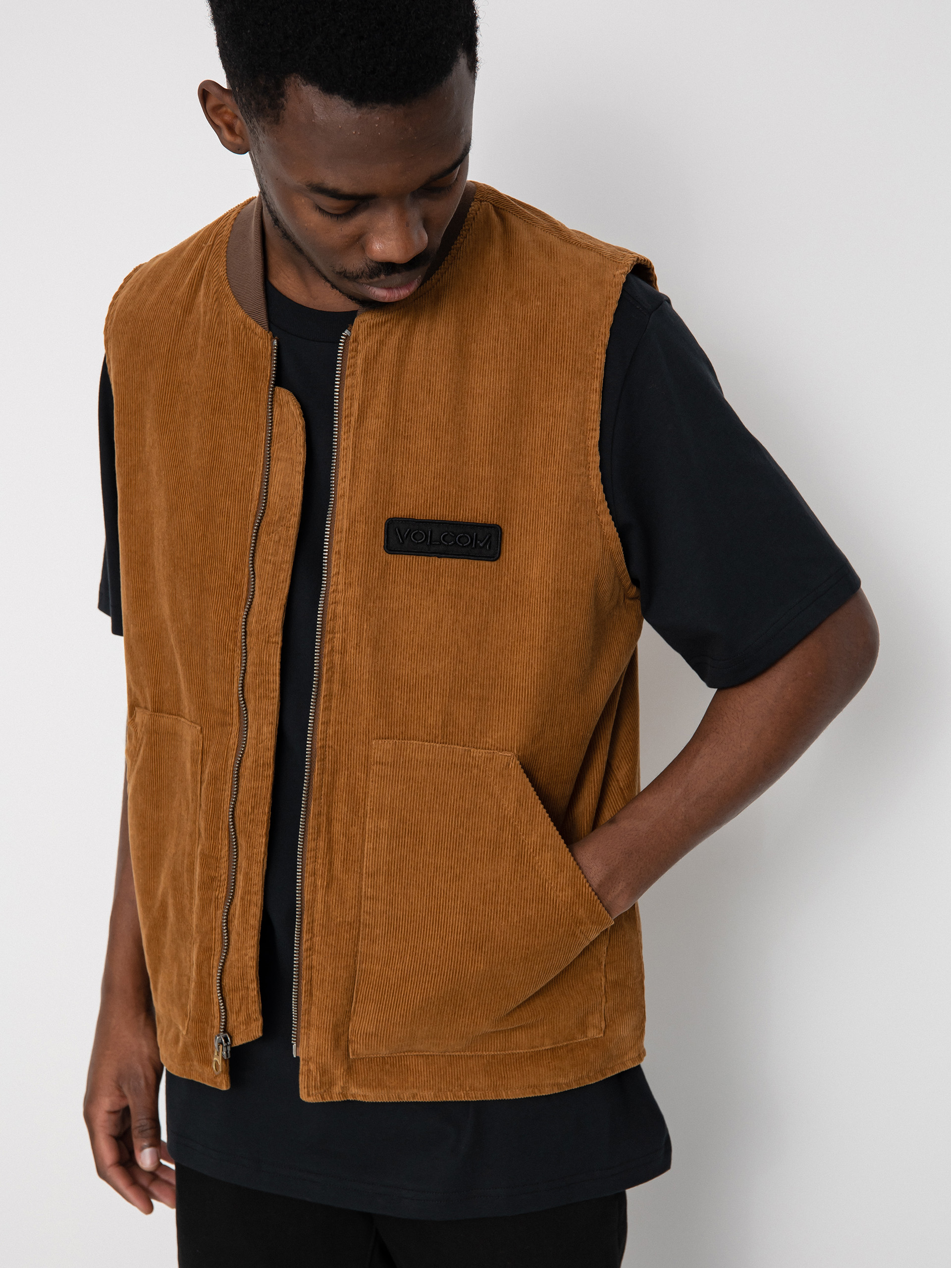 Volcom Skate Vitals C Provost Vest - brown (rubber)