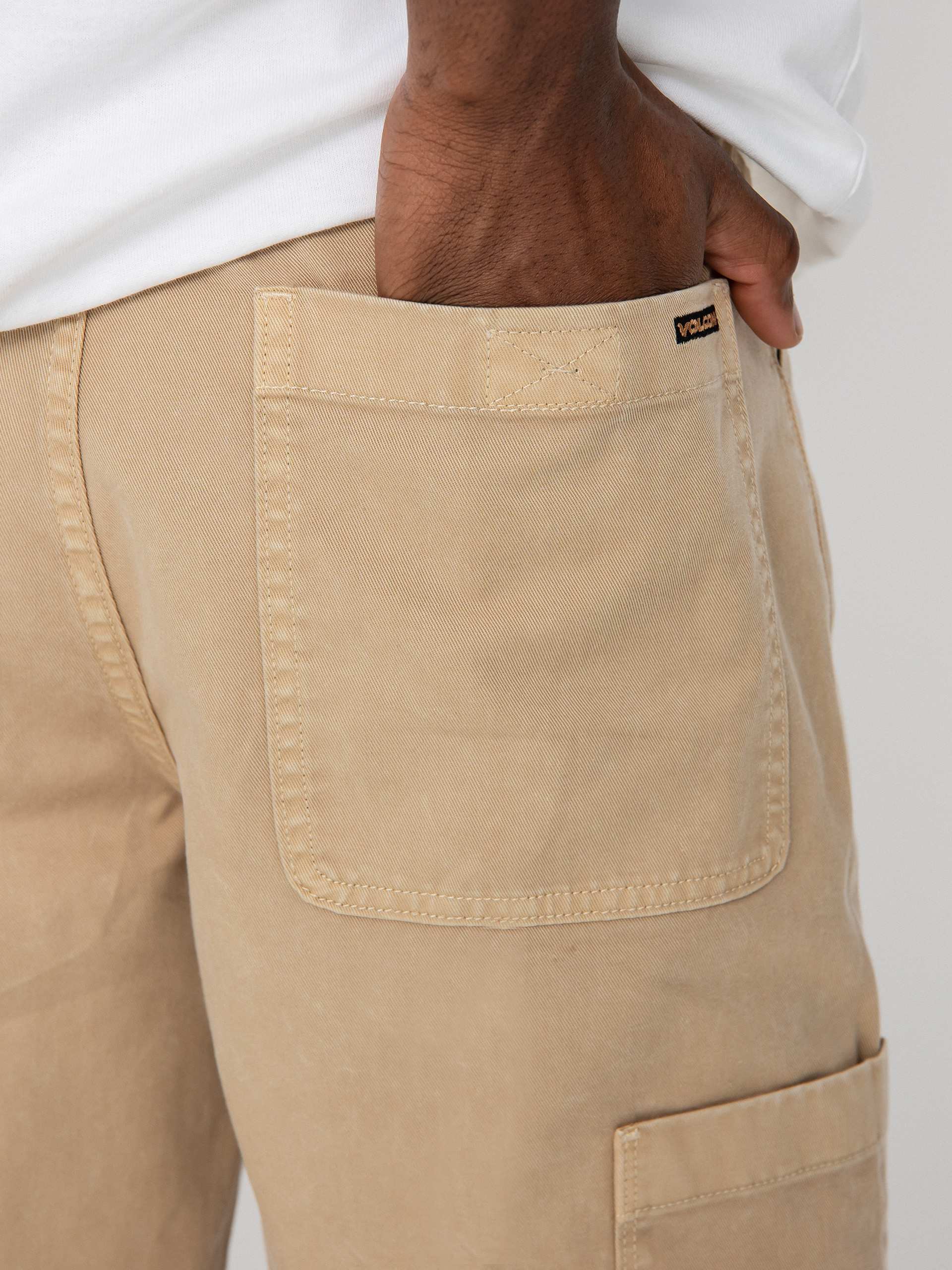 Volcom Kraftsman Denim 21 Shorts (almond)