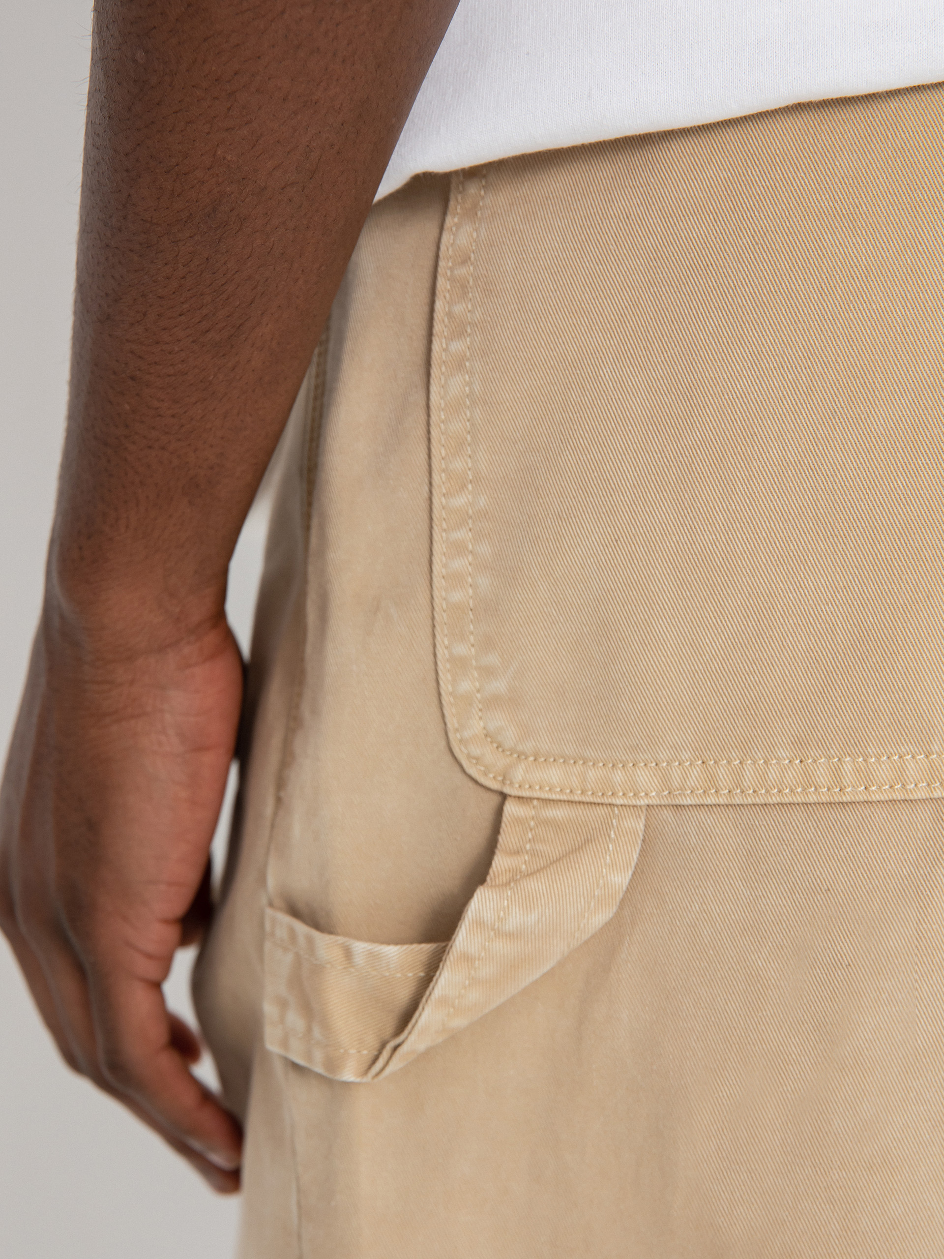 Volcom Kraftsman Denim 21 Shorts (almond)