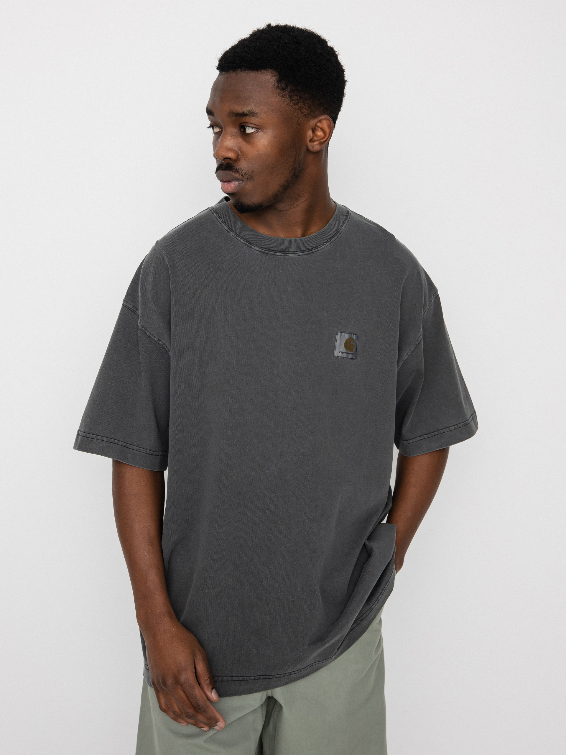 Carhartt WIP Nelson T-shirt - grey (black)