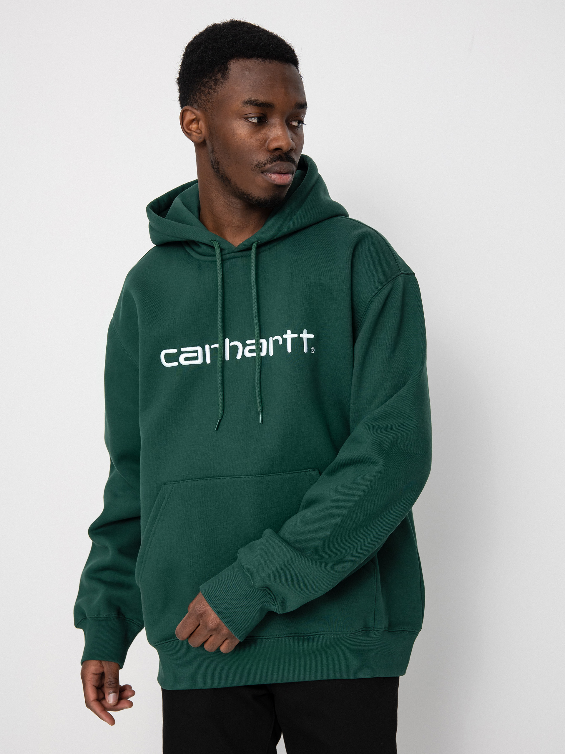 Carhartt WIP Carhartt HD Hoodie (treehouse/white)