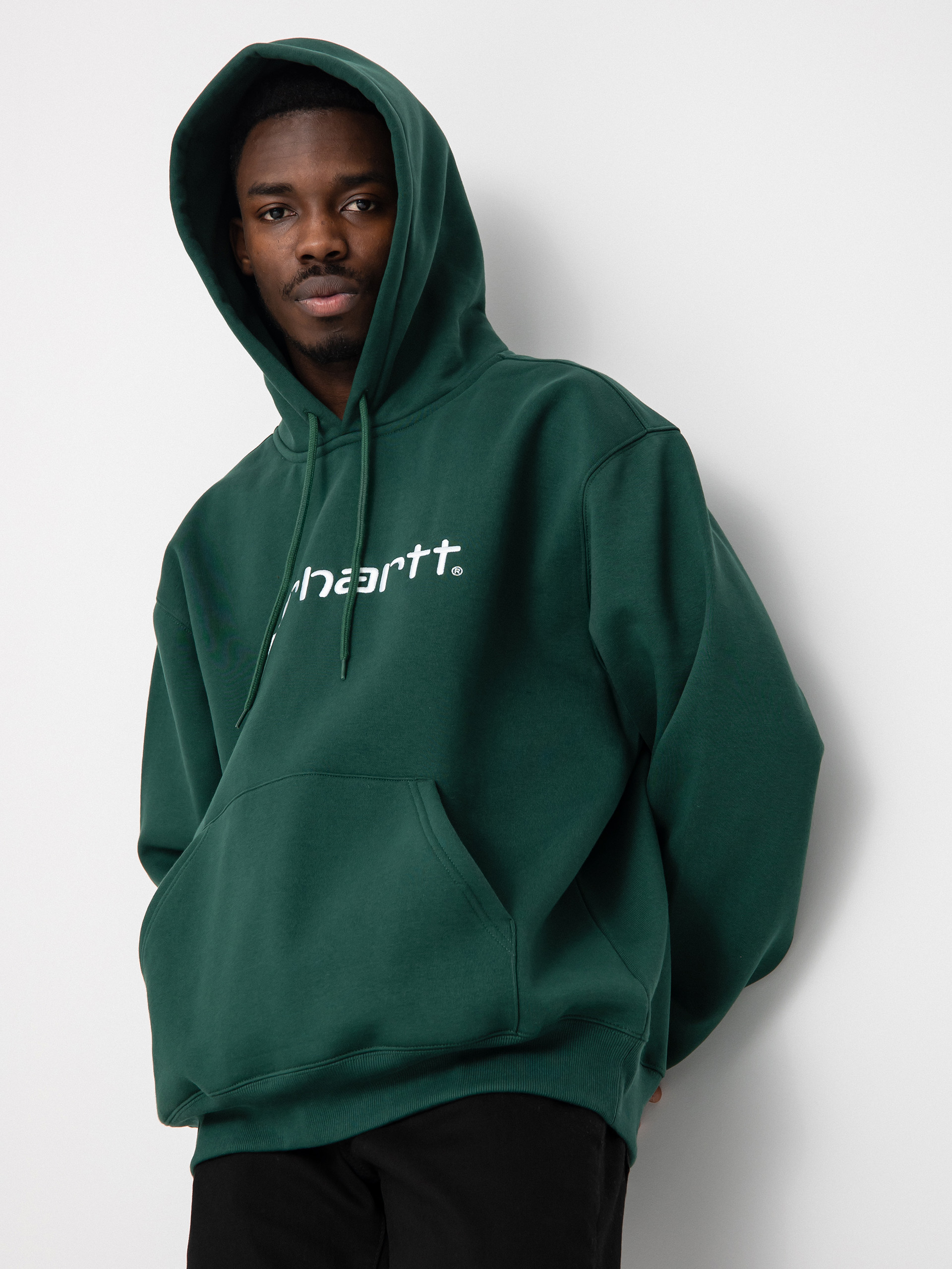 Carhartt WIP Carhartt HD Hoodie (treehouse/white)