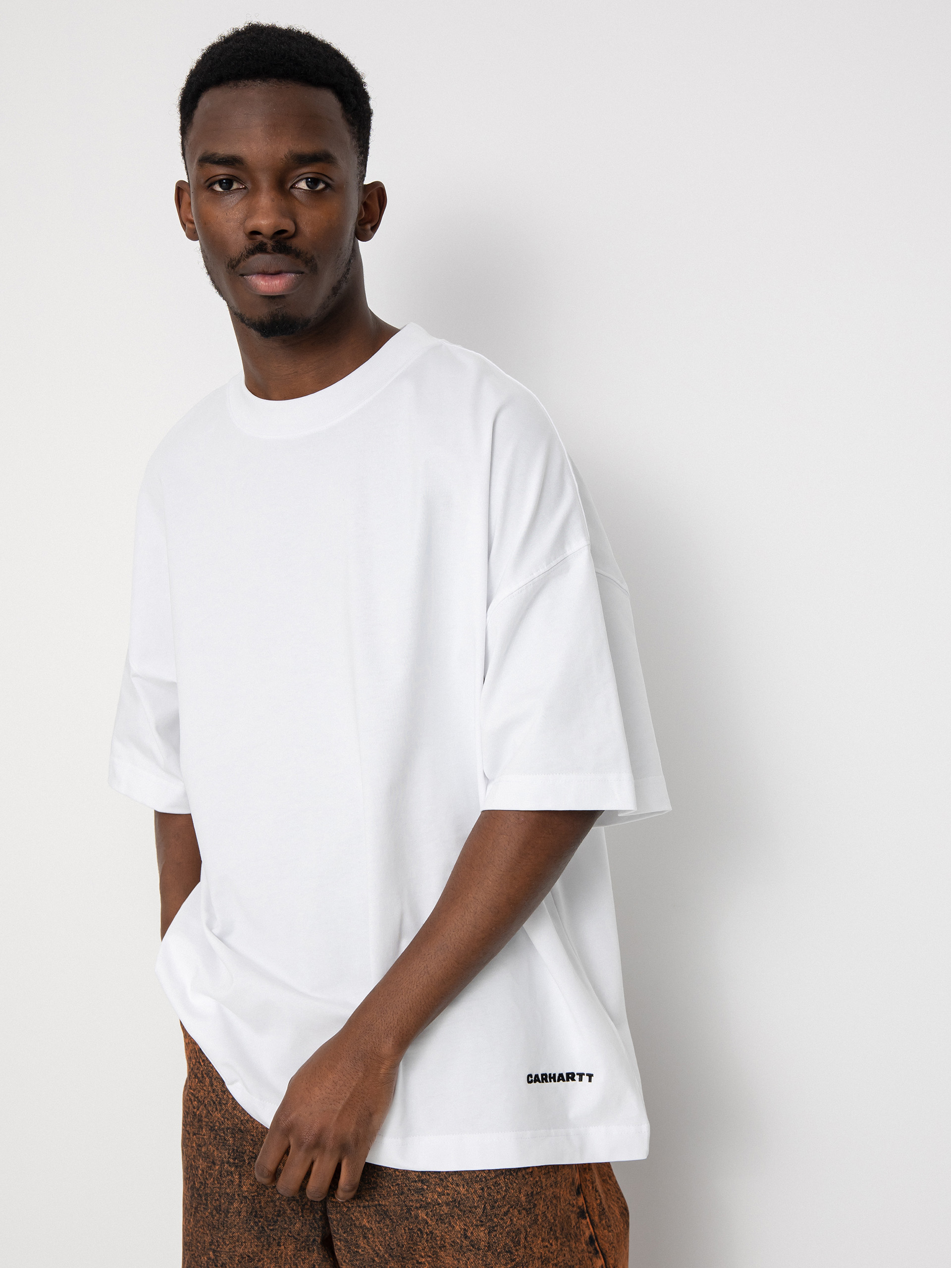 Carhartt WIP Link Script T-shirt - white (white/black)