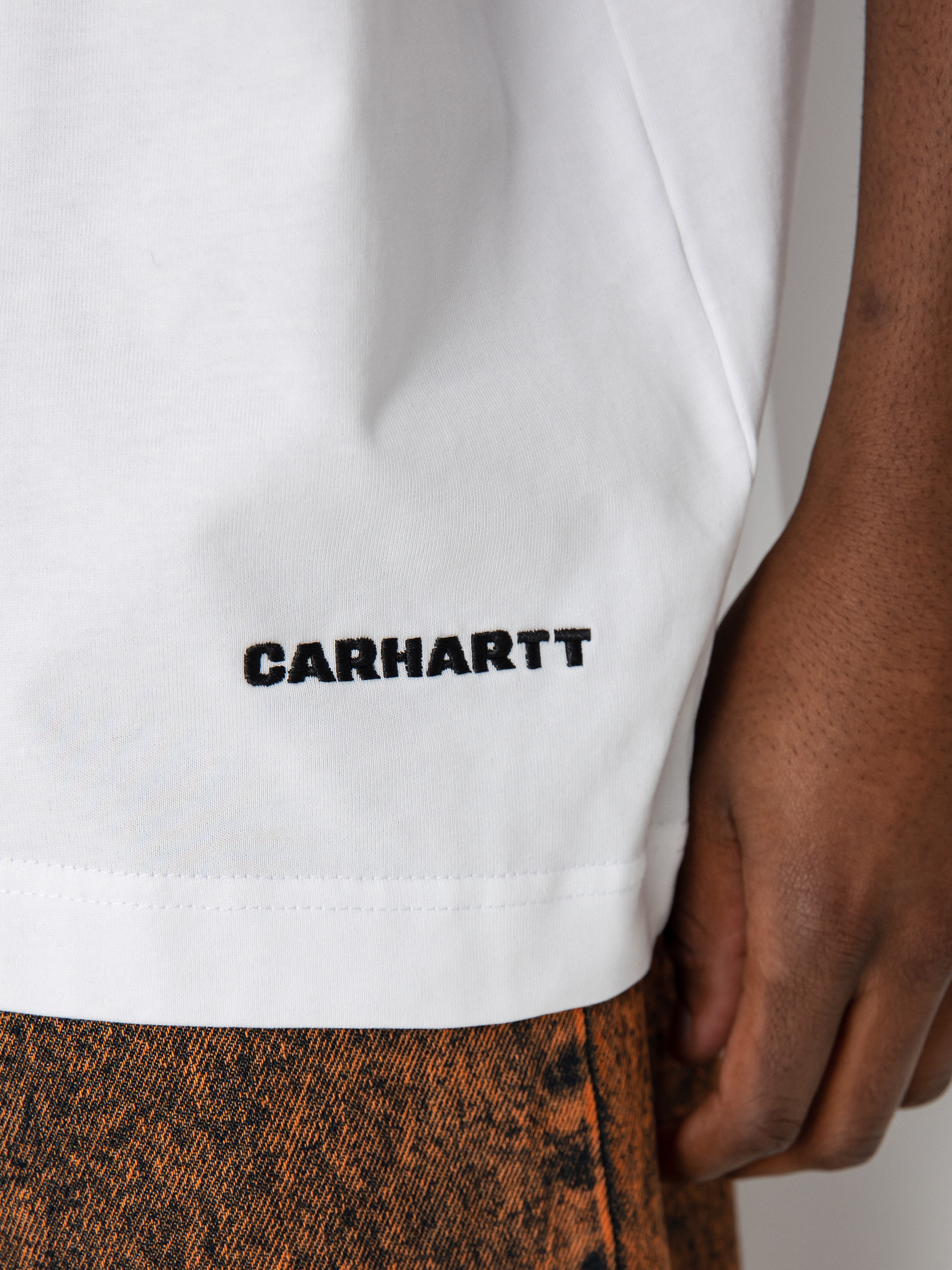 Carhartt WIP Link Script T-shirt (white/black)