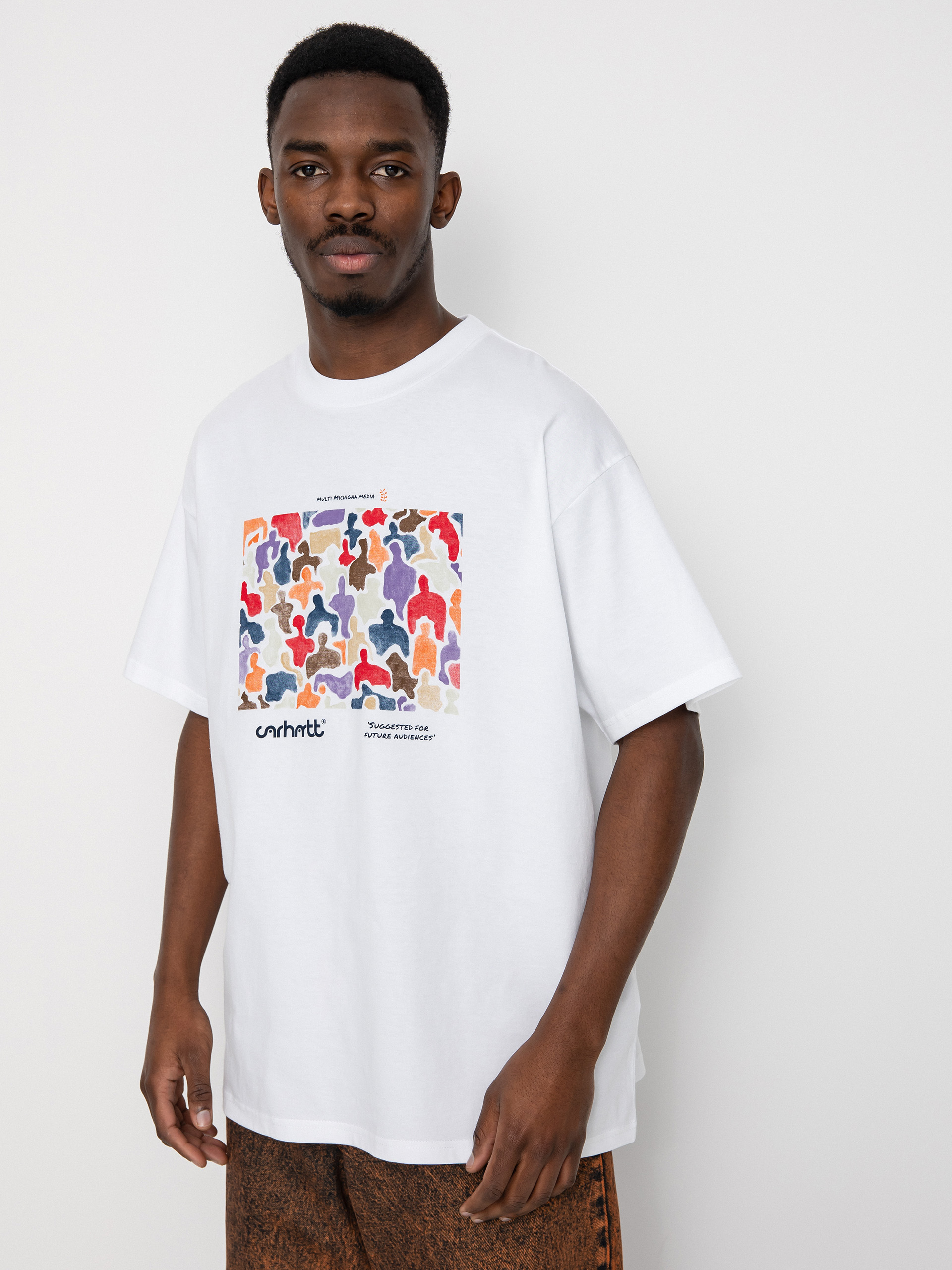 ★ドイツ発*carhartt WIP*新作*Fairplay Tシャツ/WHITE★ Carhartt WIP S/S Heart II Hartt Women's T-Shirt White