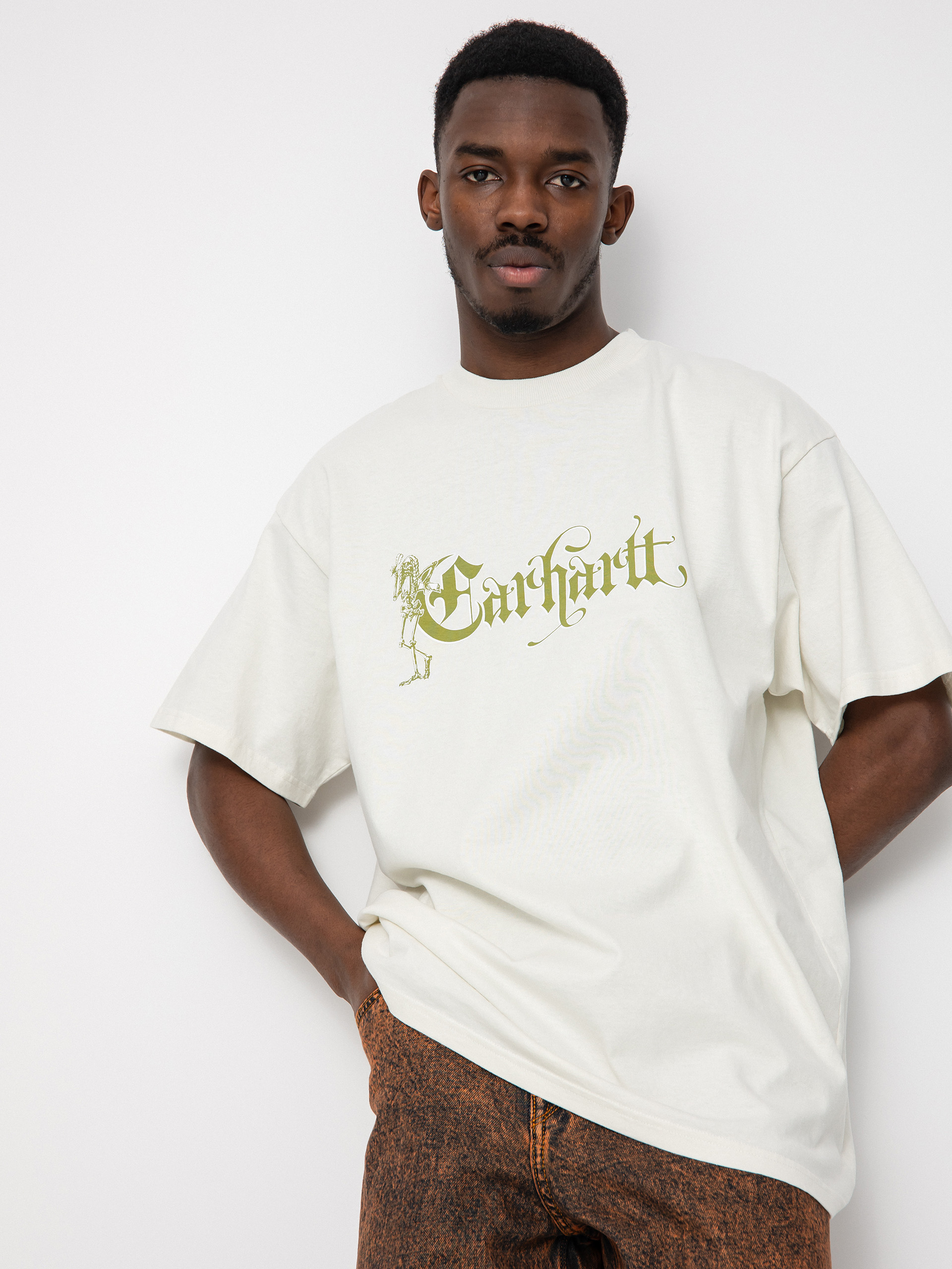 Carhartt WIP Scribe T-shirt - white (wax)