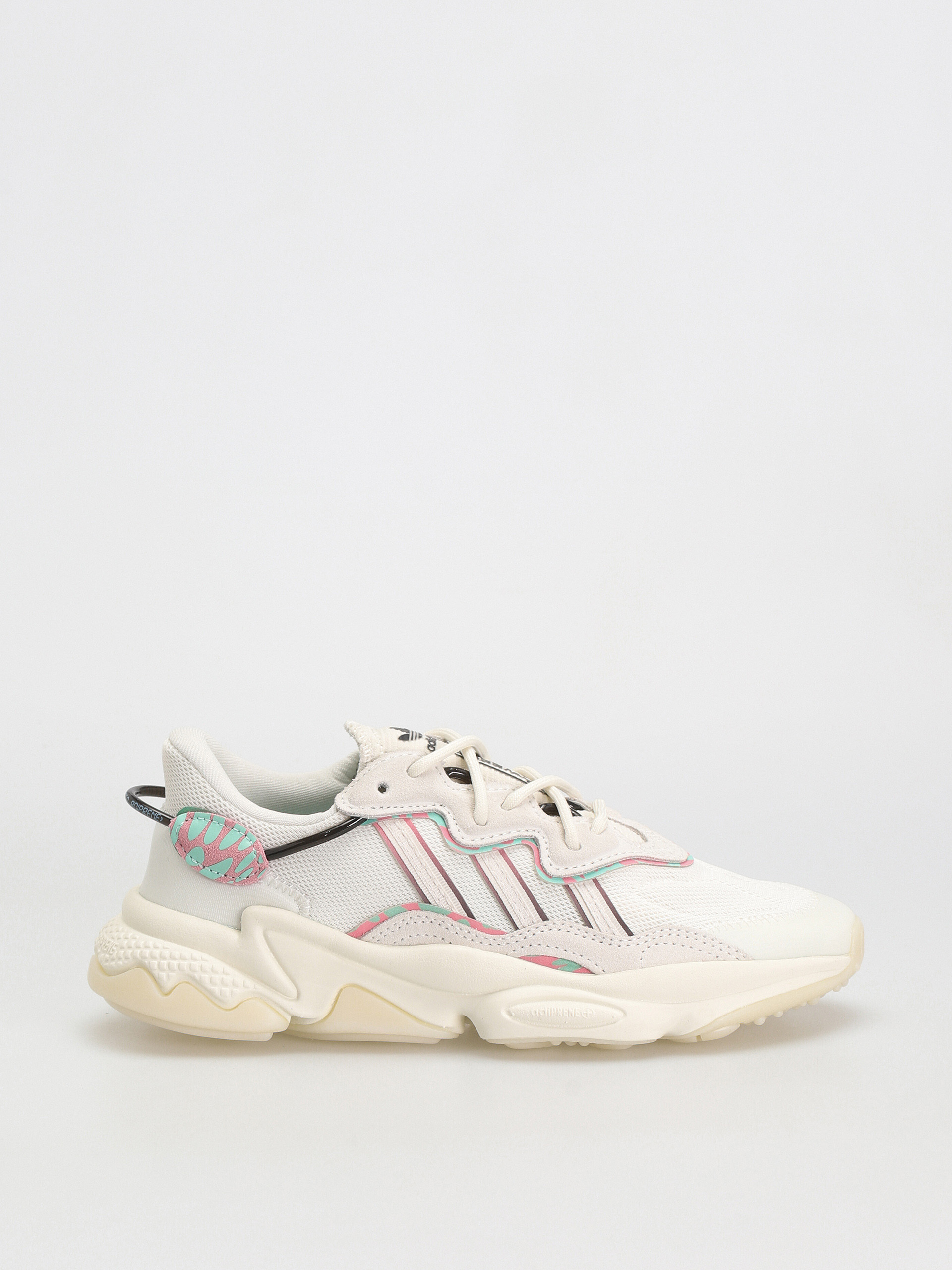 ADIDAS WMNS OZWEEGO PLUS 'CHALK WHITE PINK' / CHALK WHITE CLEAR PINK SILVER  】 きす アディダス 白色 ホワイト