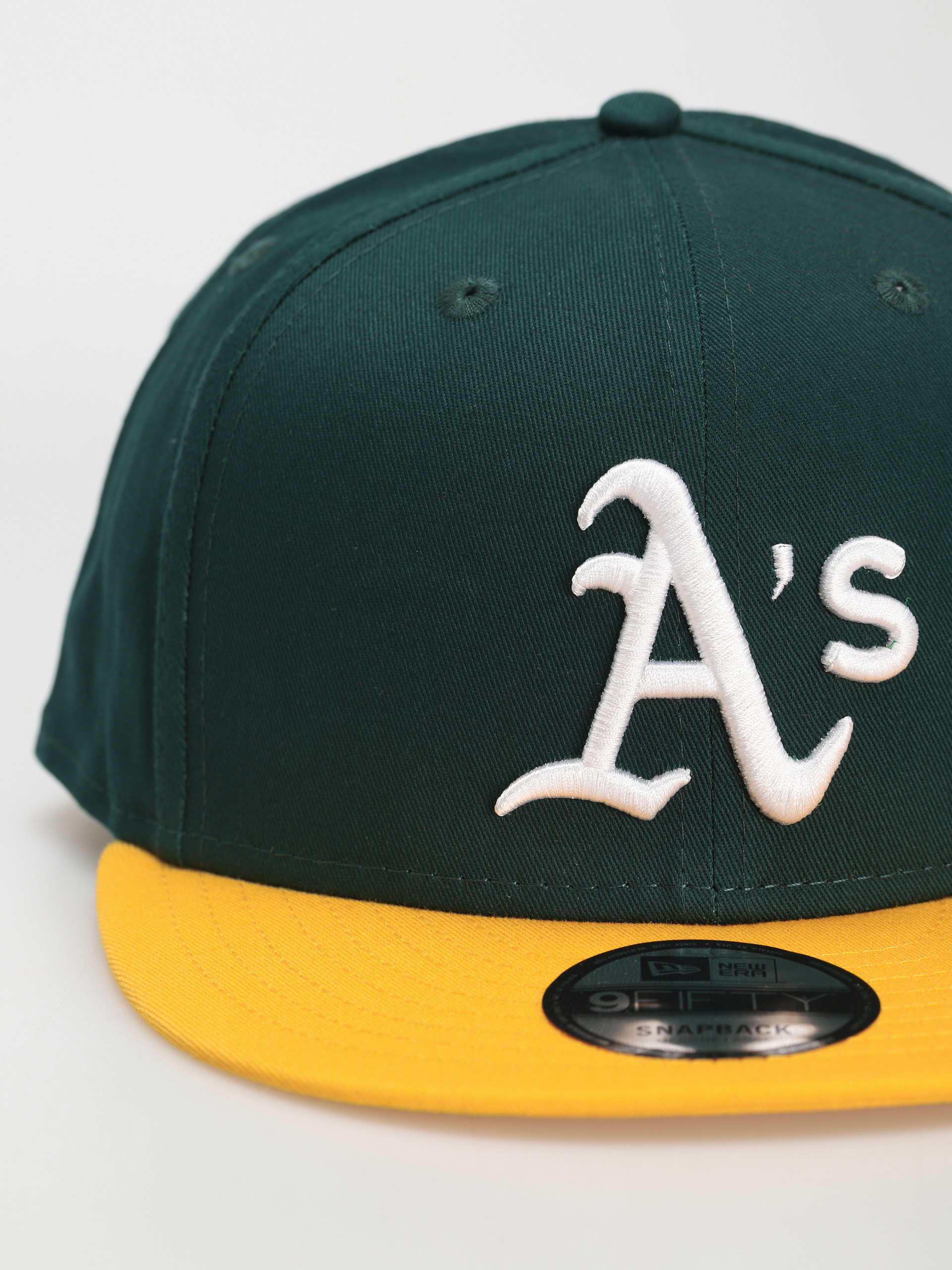 New Era MLB 9Fifty Oakland Athletics Cap (green/yellow)