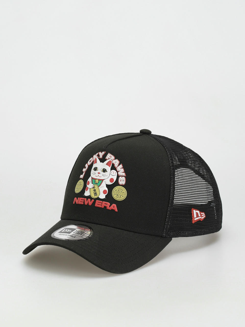 New Era Sign Trucker Cap (black)