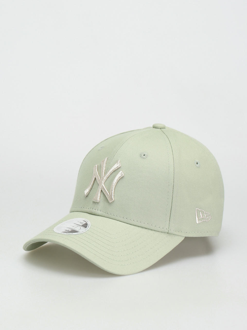 New Era Metallic Logo 9Forty New York Yankees Cap Wmn (sage)