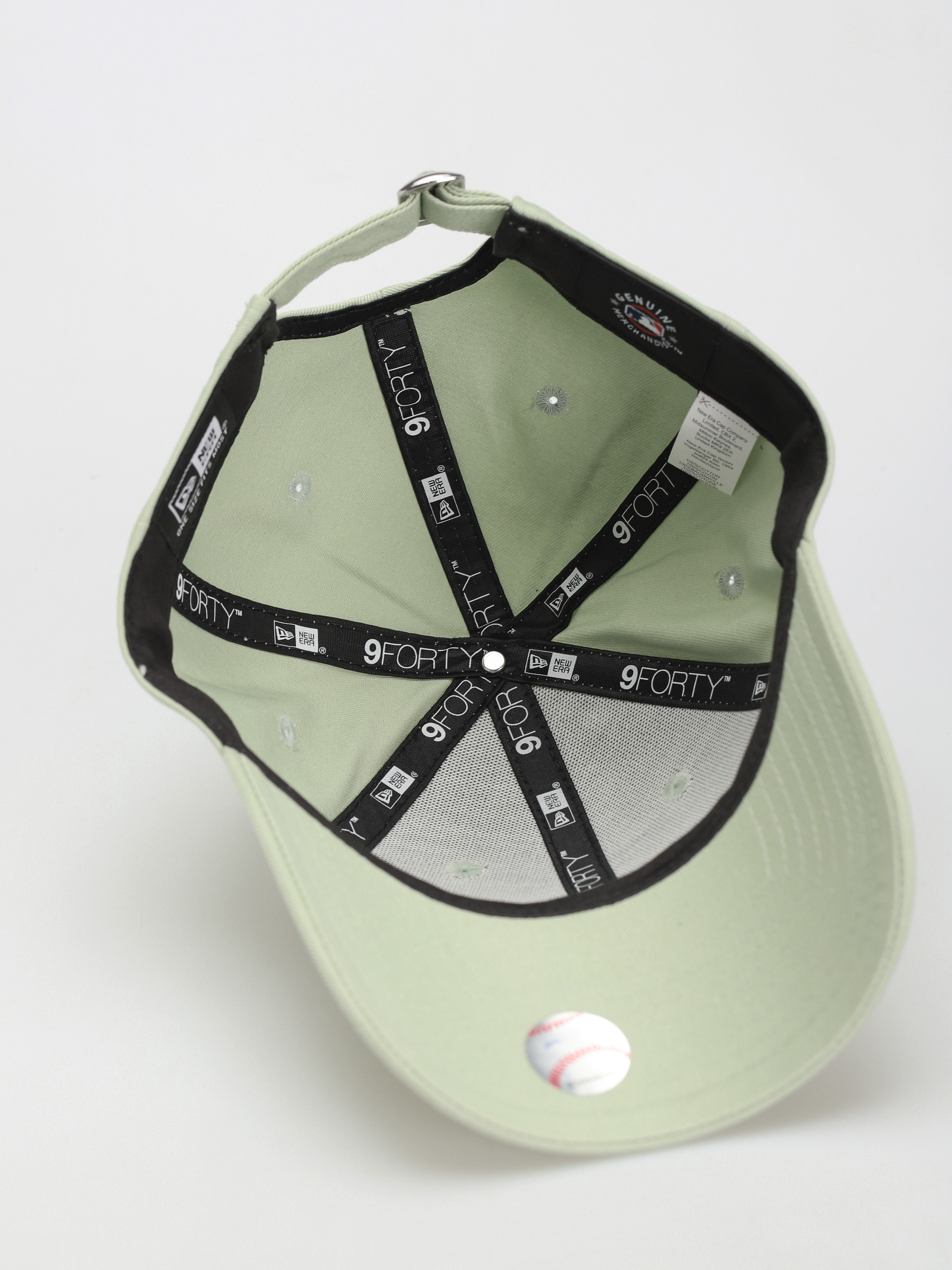 New Era Metallic Logo 9Forty New York Yankees Cap Wmn (sage)