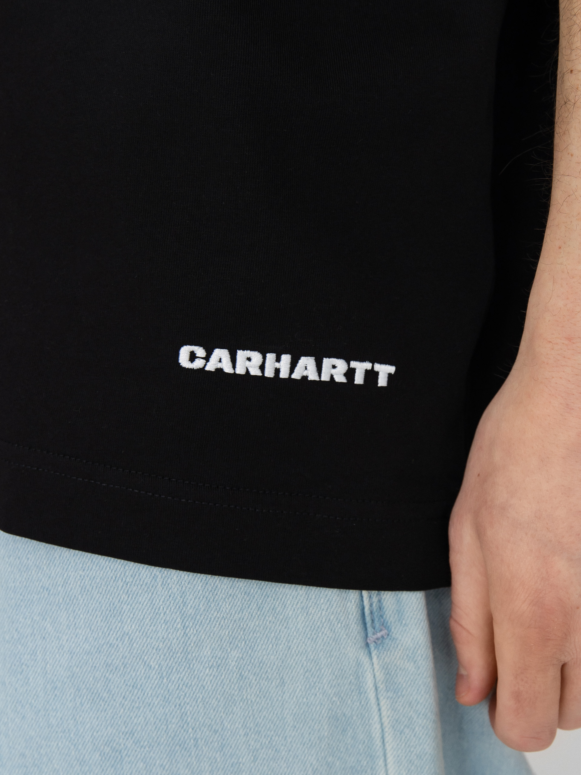 Carhartt WIP Link Script T-Shirt (black/white)