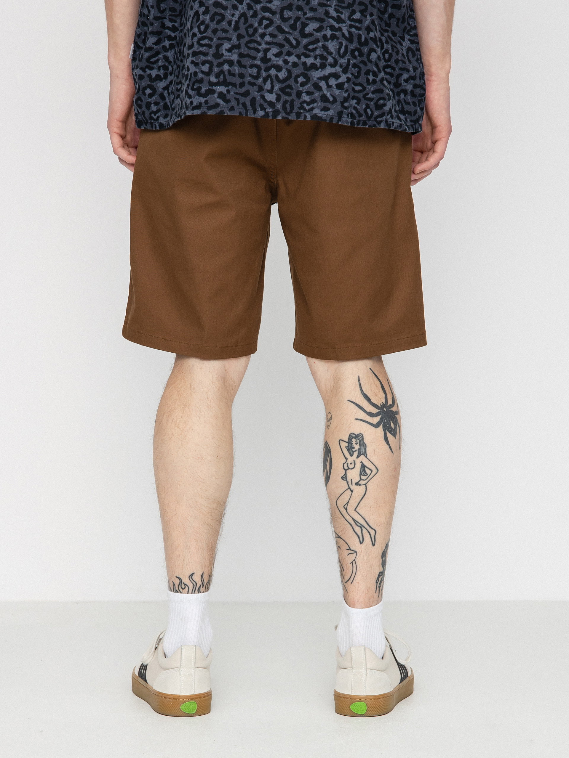 Brixton Choice Chino Shorts (dark earth)