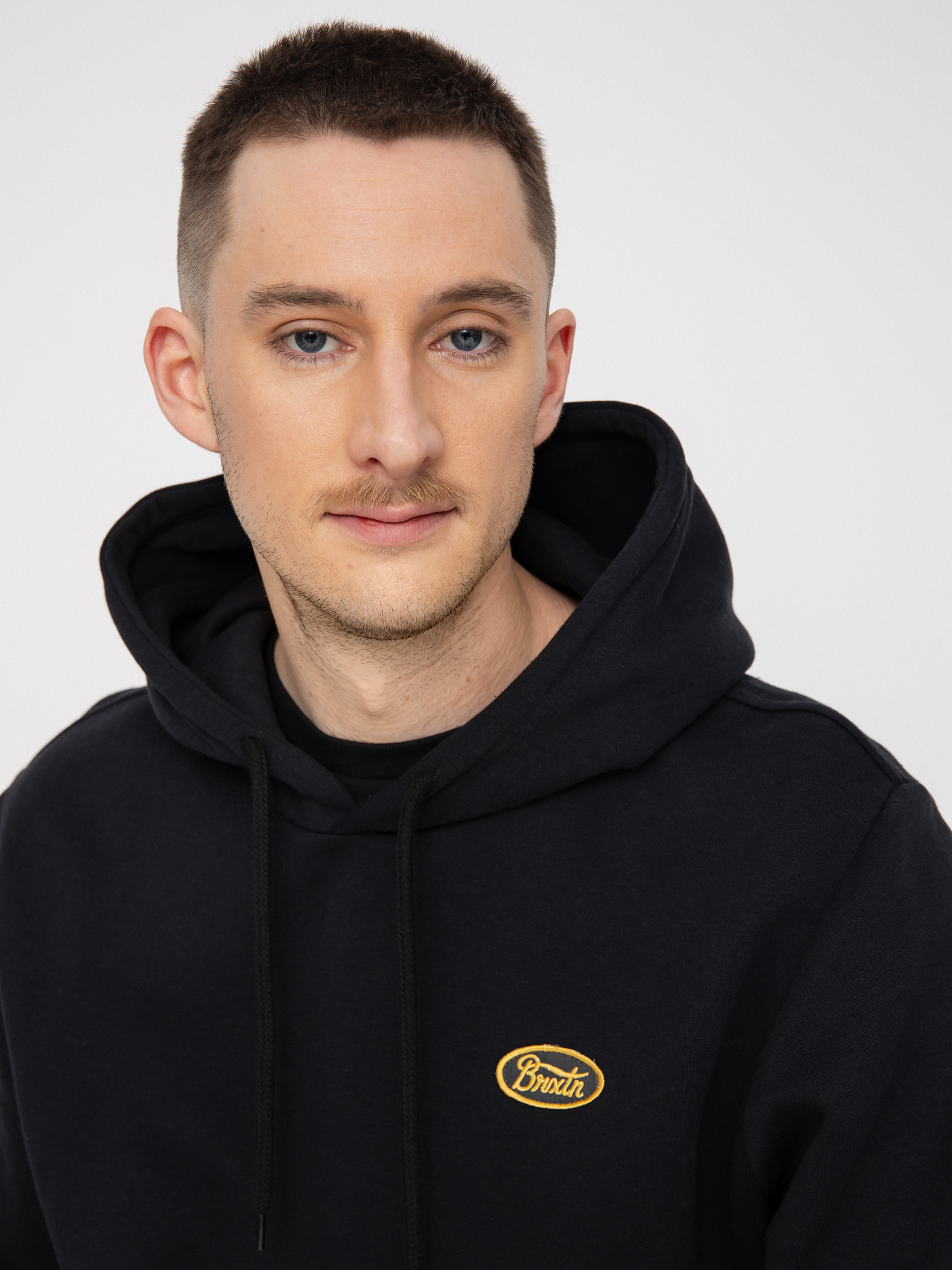 Brixton Parsons Patch HD Hoodie (black)