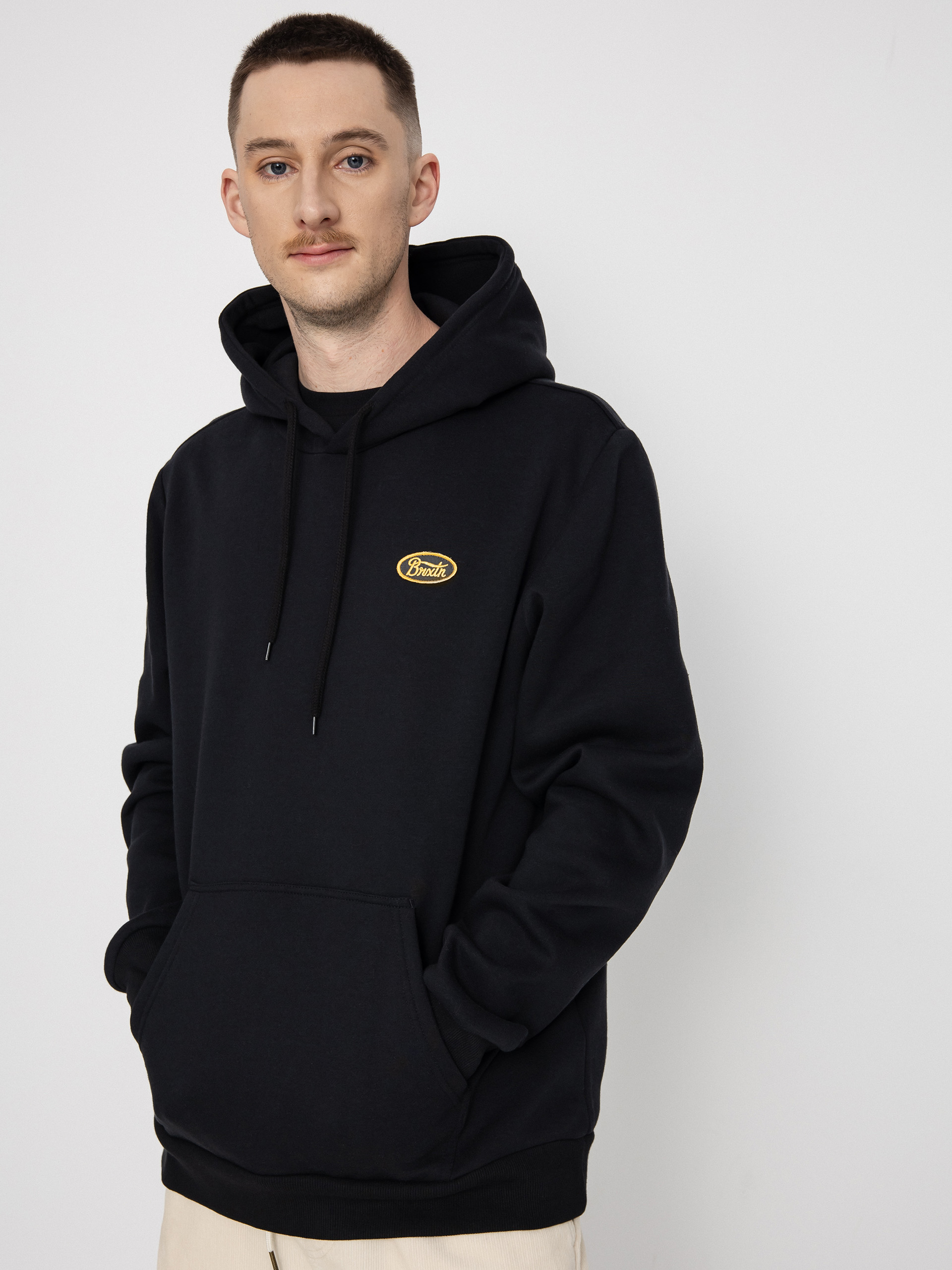 Brixton Parsons Patch HD Hoodie (black)