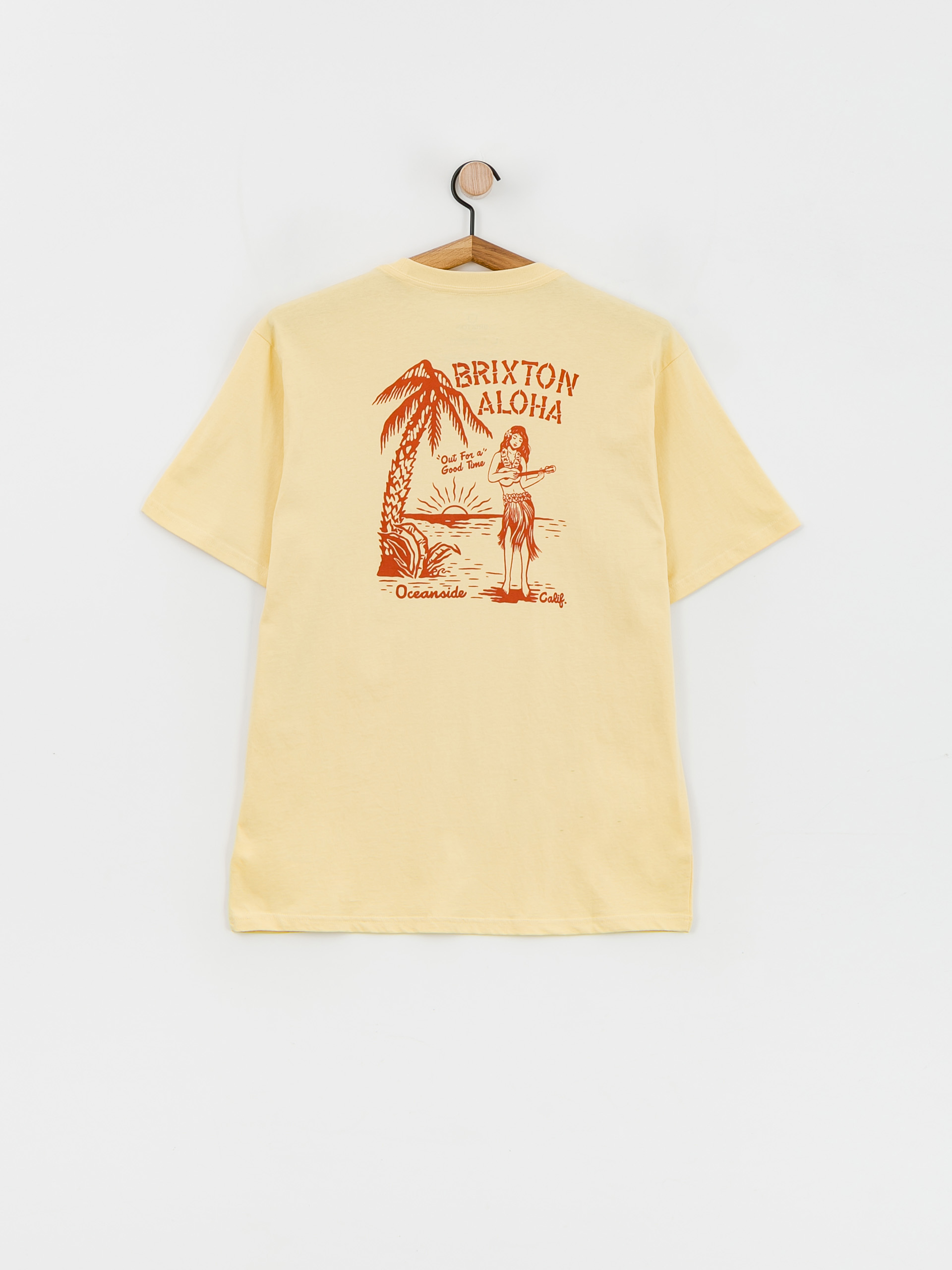 Brixton Good Time Tlrt T-shirt (straw)