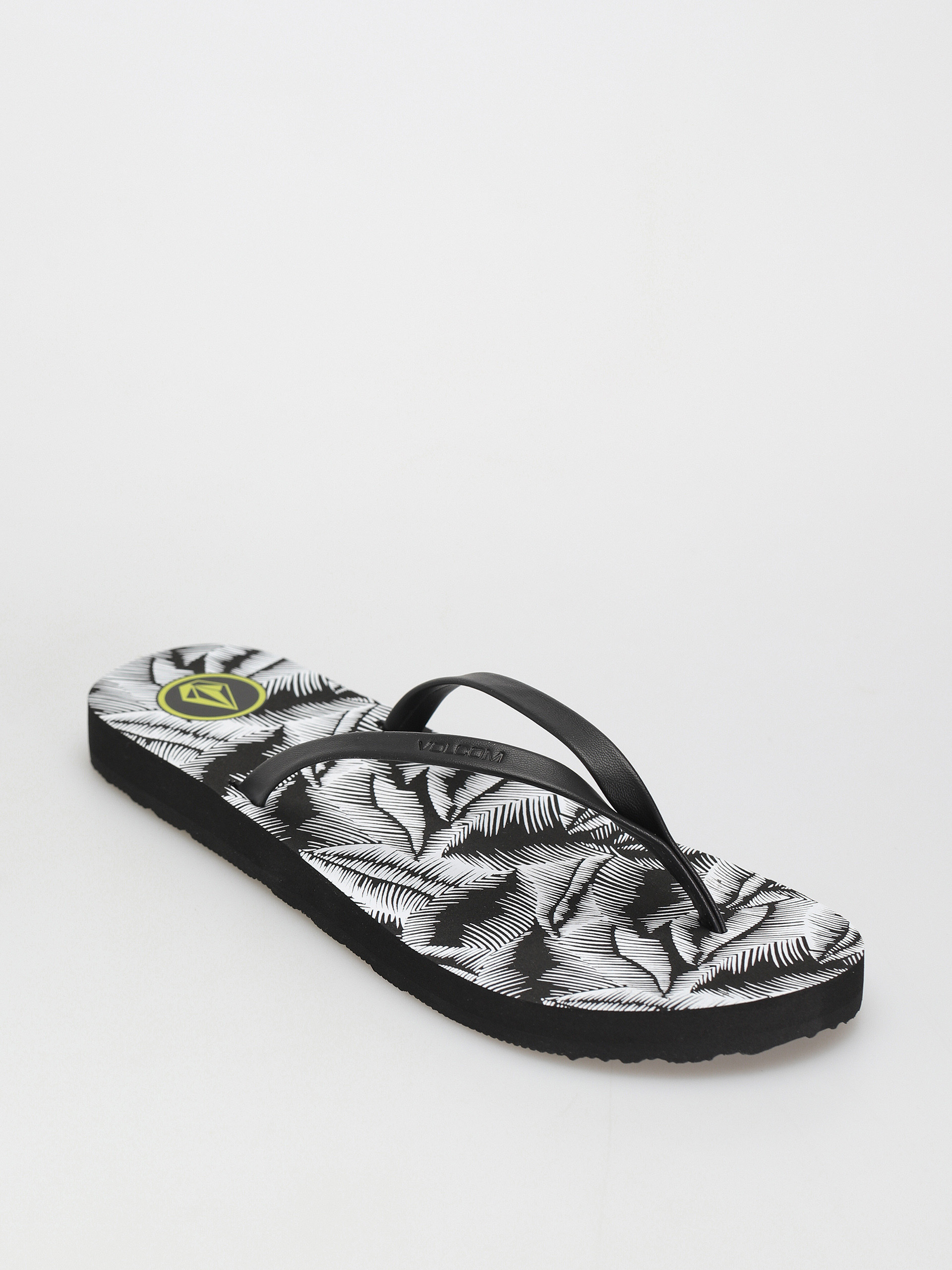 Volcom Color Me Spring Flip-flops Wmn - black (black white)