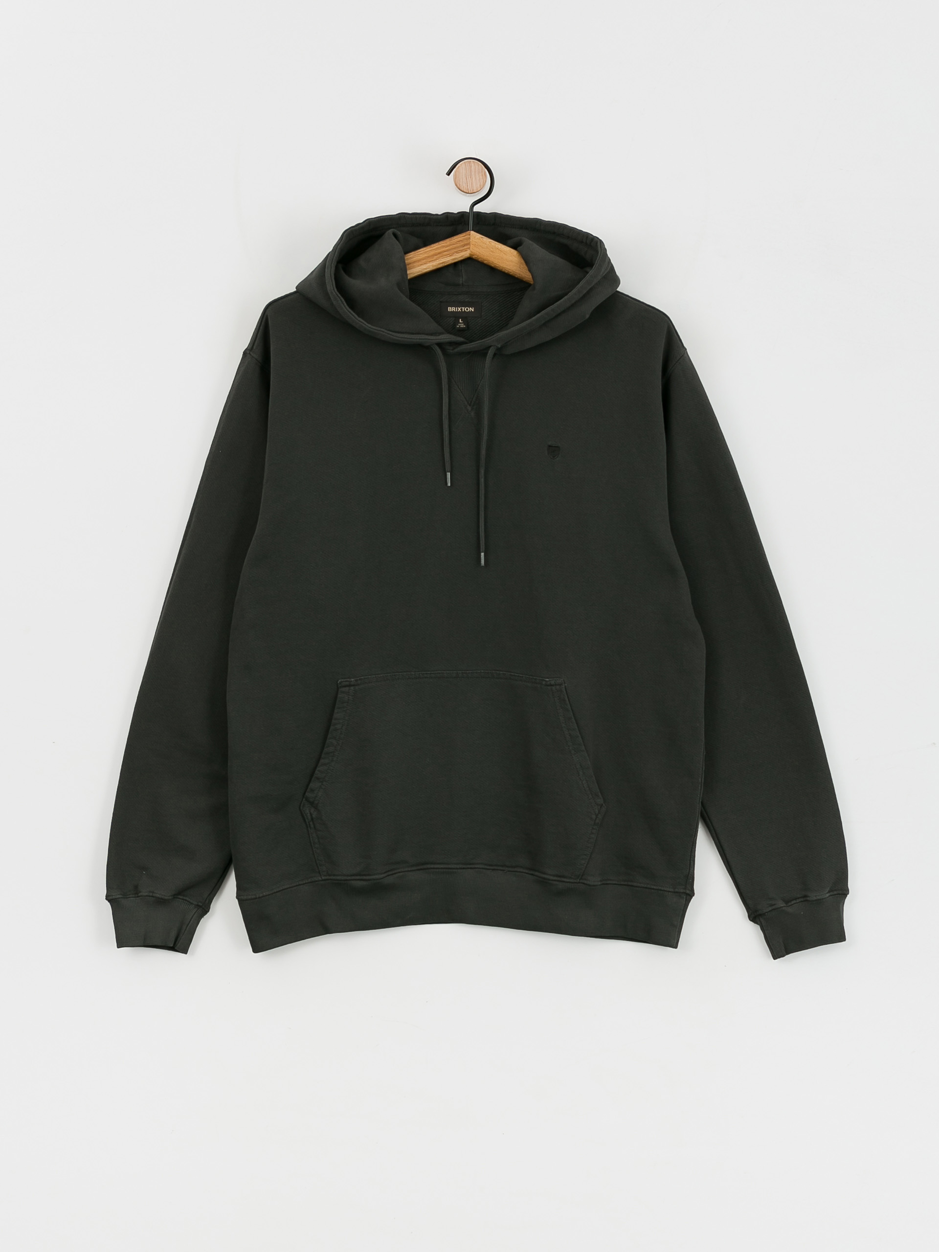 Brixton Vintage Reserve HD Hoodie (black vintage wash)
