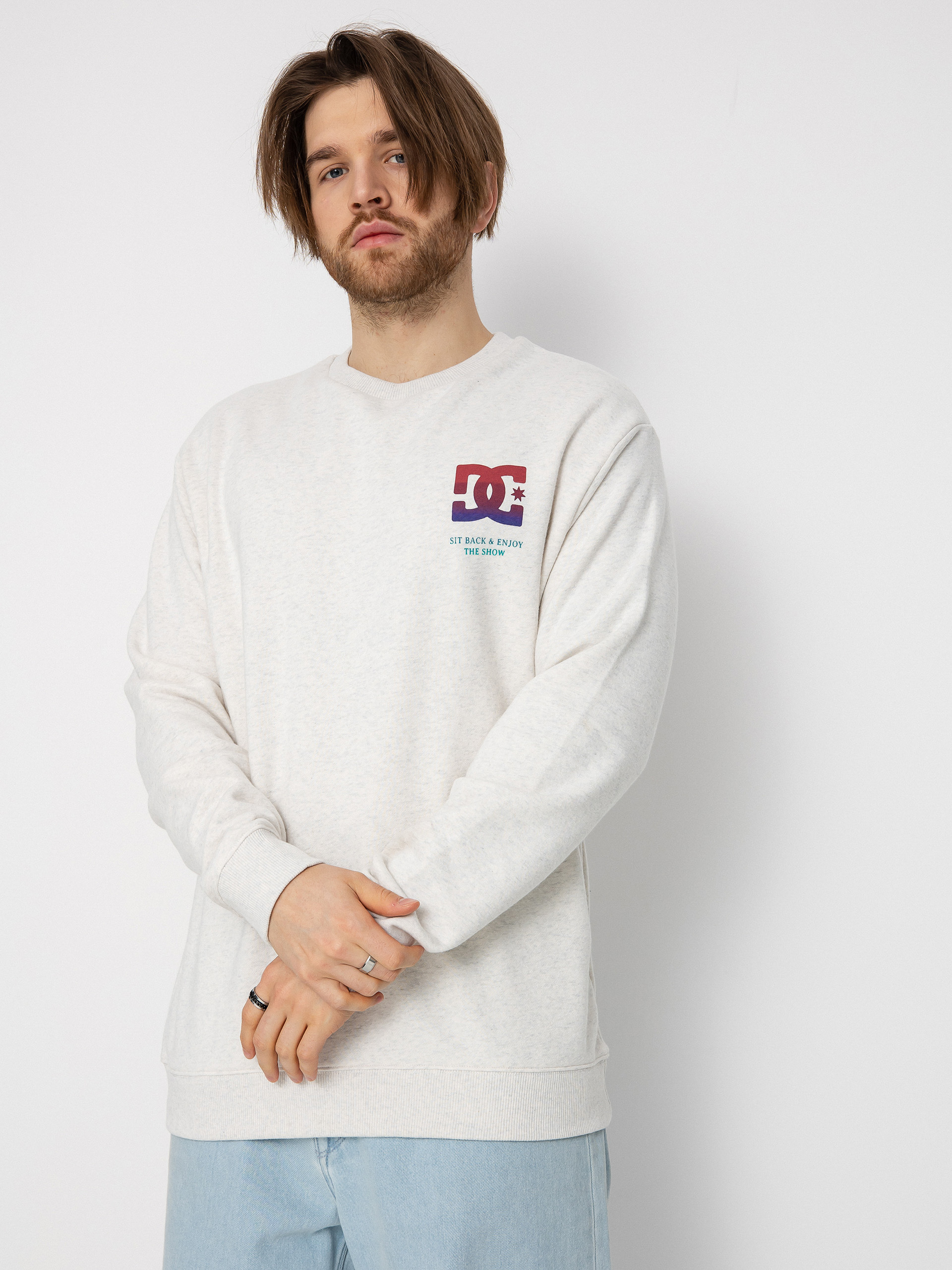 DC Kickback Sweatshirt (snow heather)