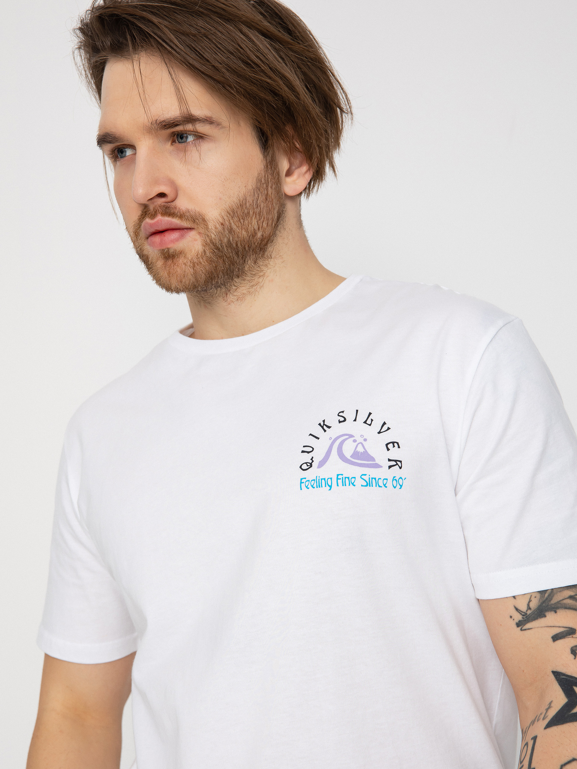 Quiksilver Original Barrel T-Shirt (white)
