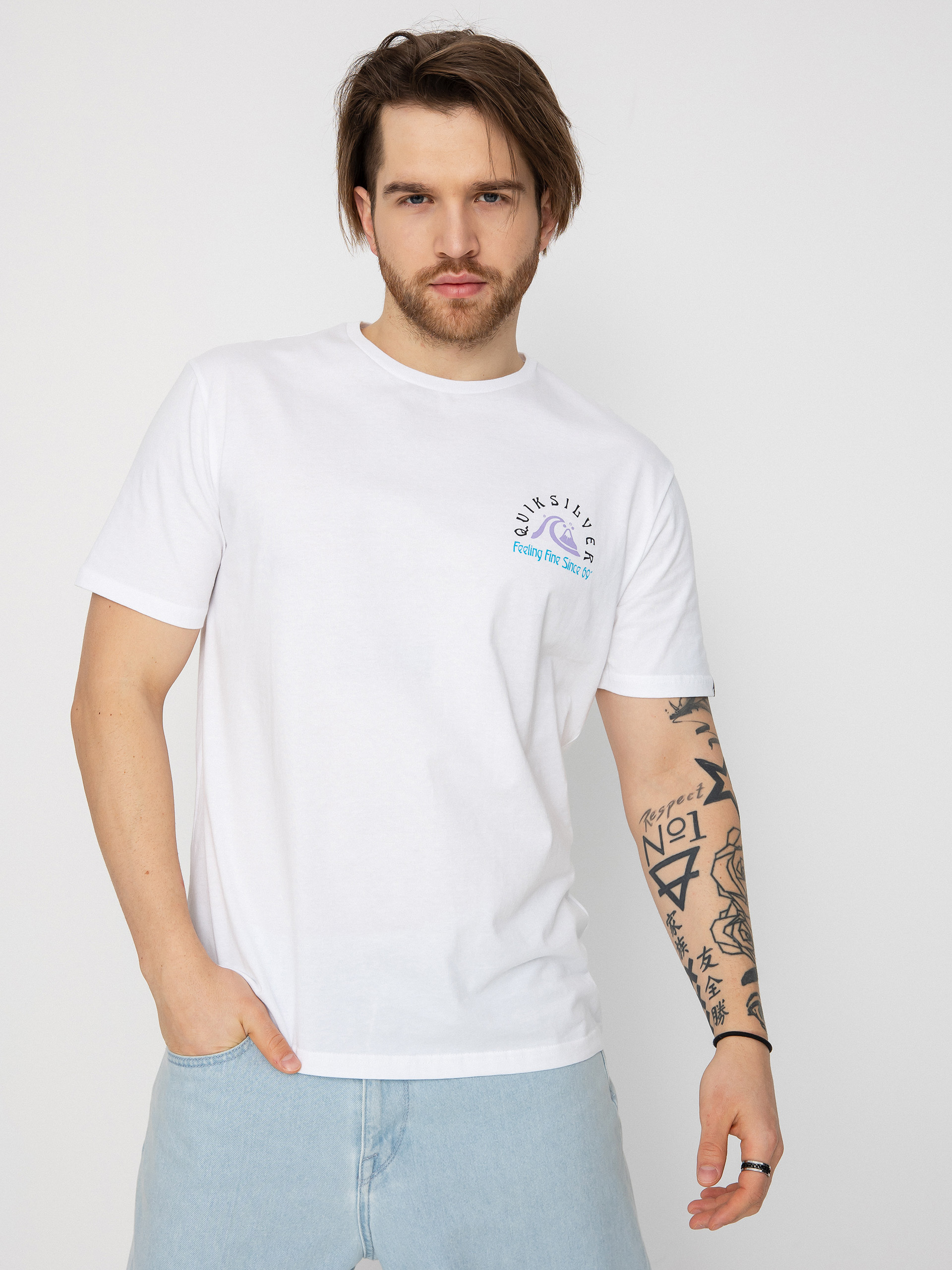 Quiksilver Original Barrel T-Shirt (white)