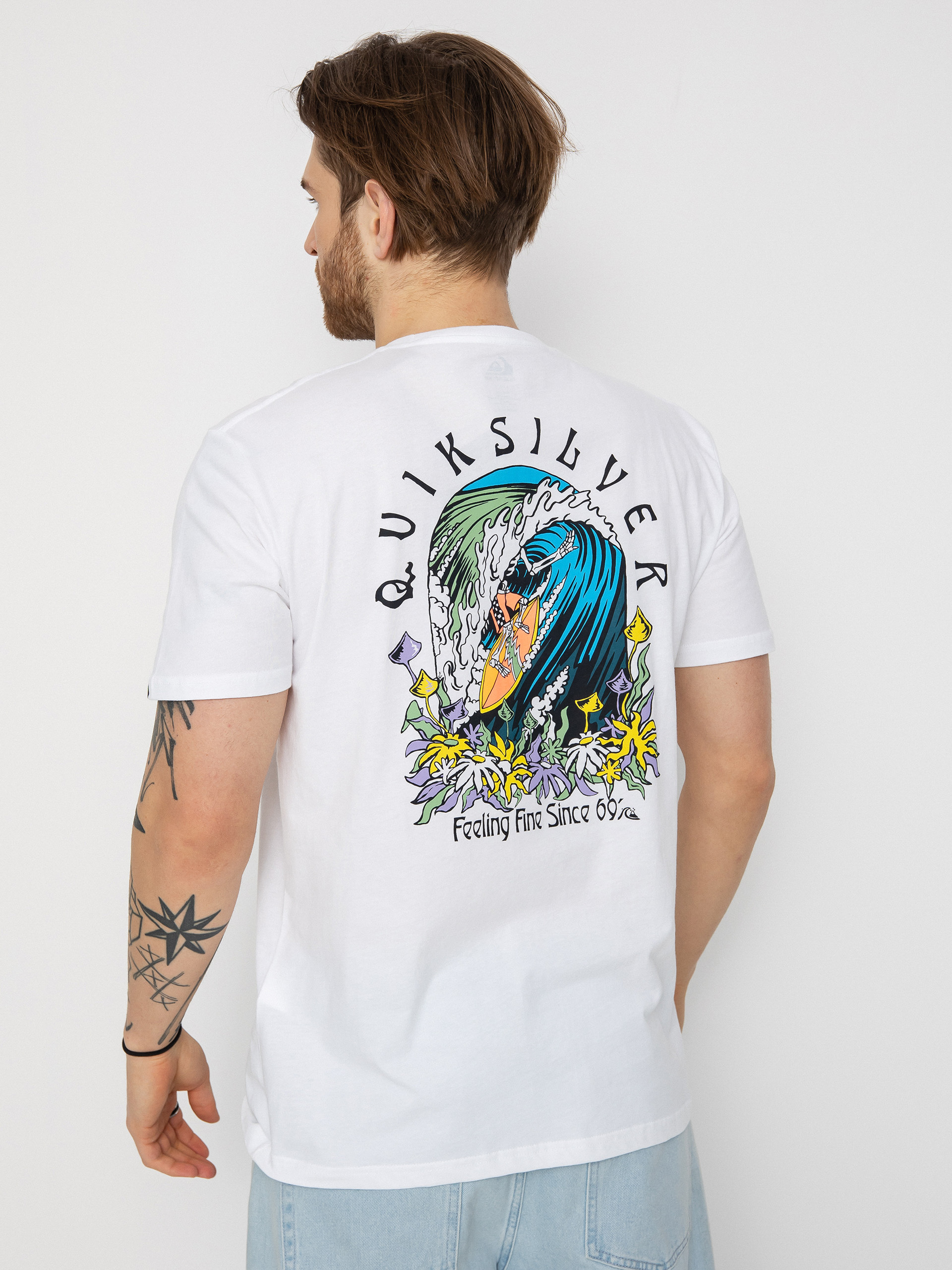 Quiksilver Original Barrel T-Shirt (white)