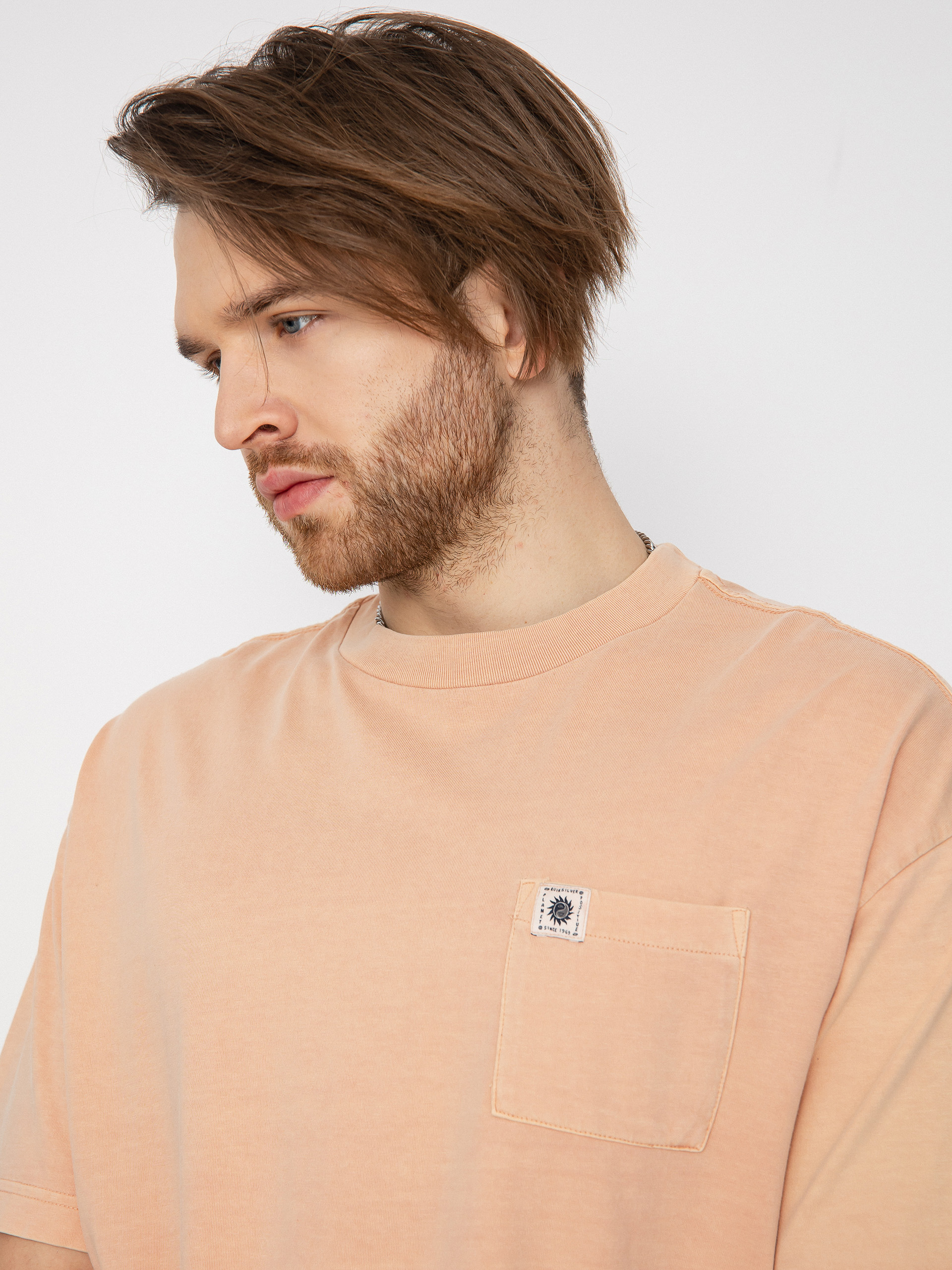 Quiksilver Natural Dye T-shirt (cafe creme)