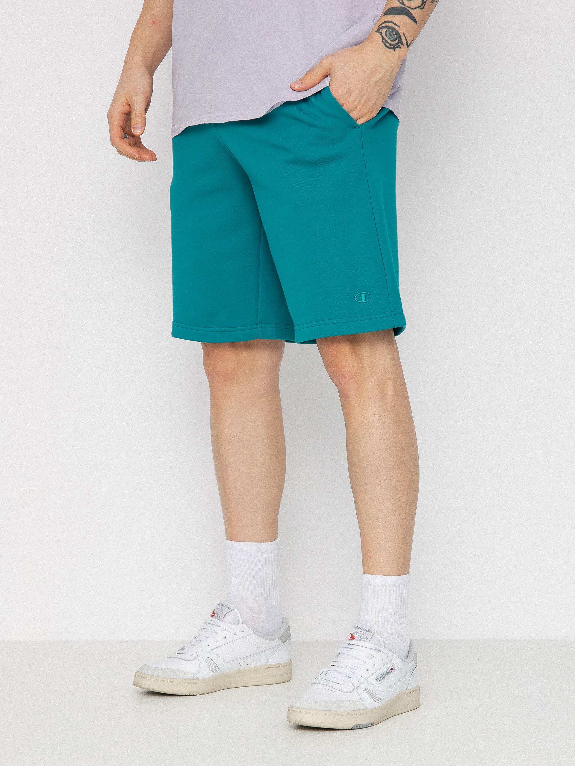 Champion best sale shorts teal