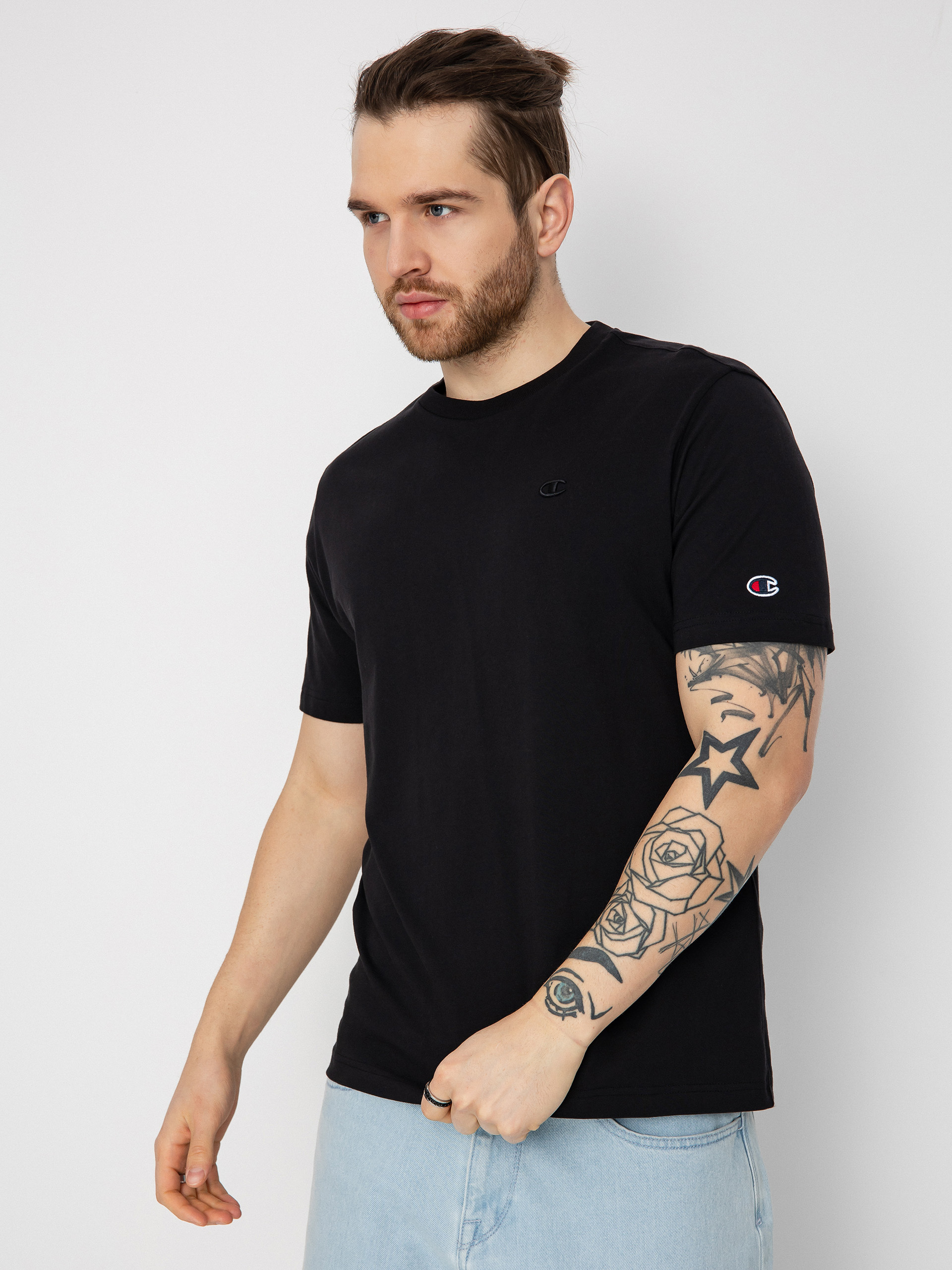 Champion Crewneck T-Shirt 218496 T-Shirt (nbk)