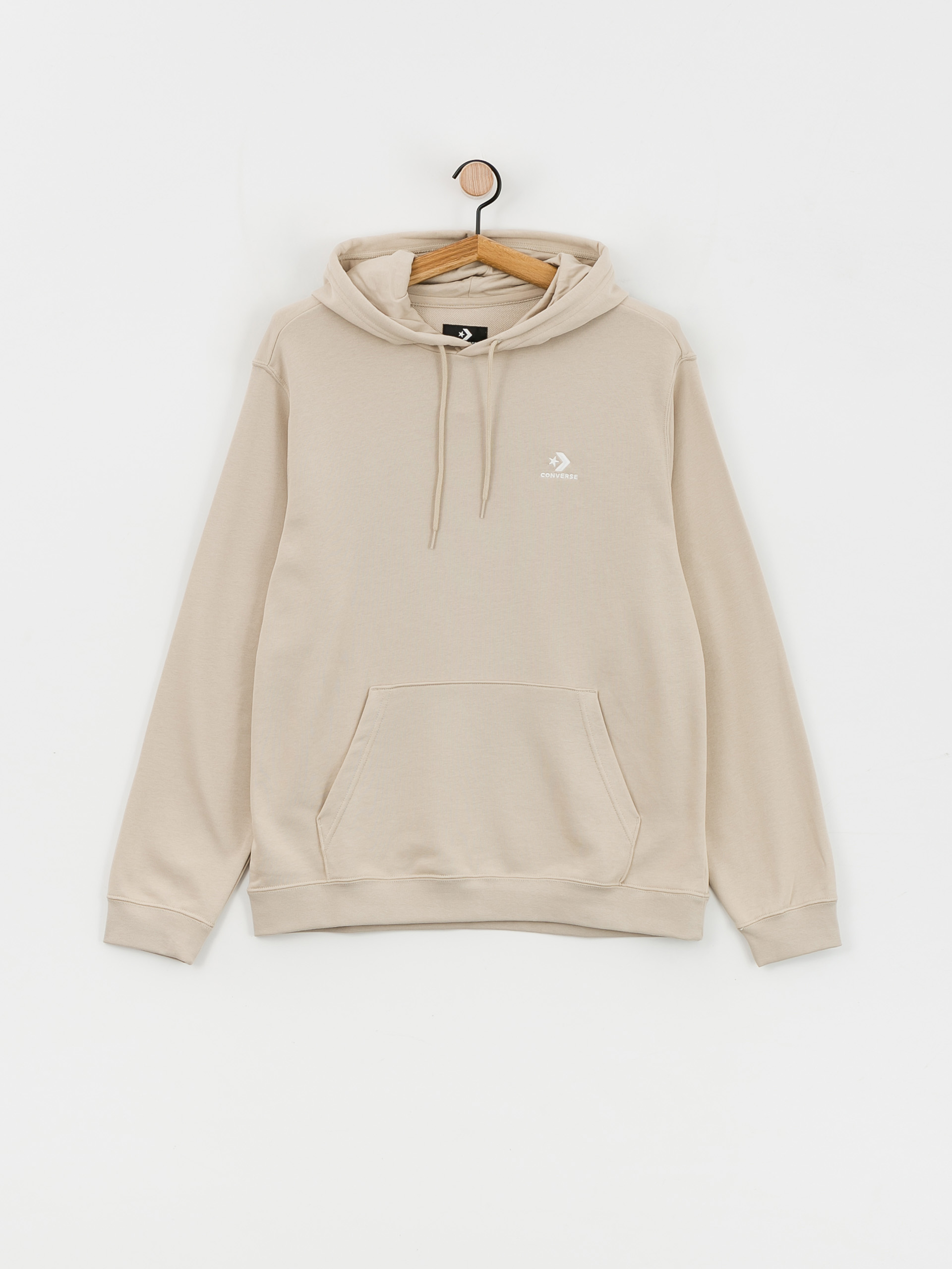 Converse Star Chevron Emb HD Hoodie (beach stone)