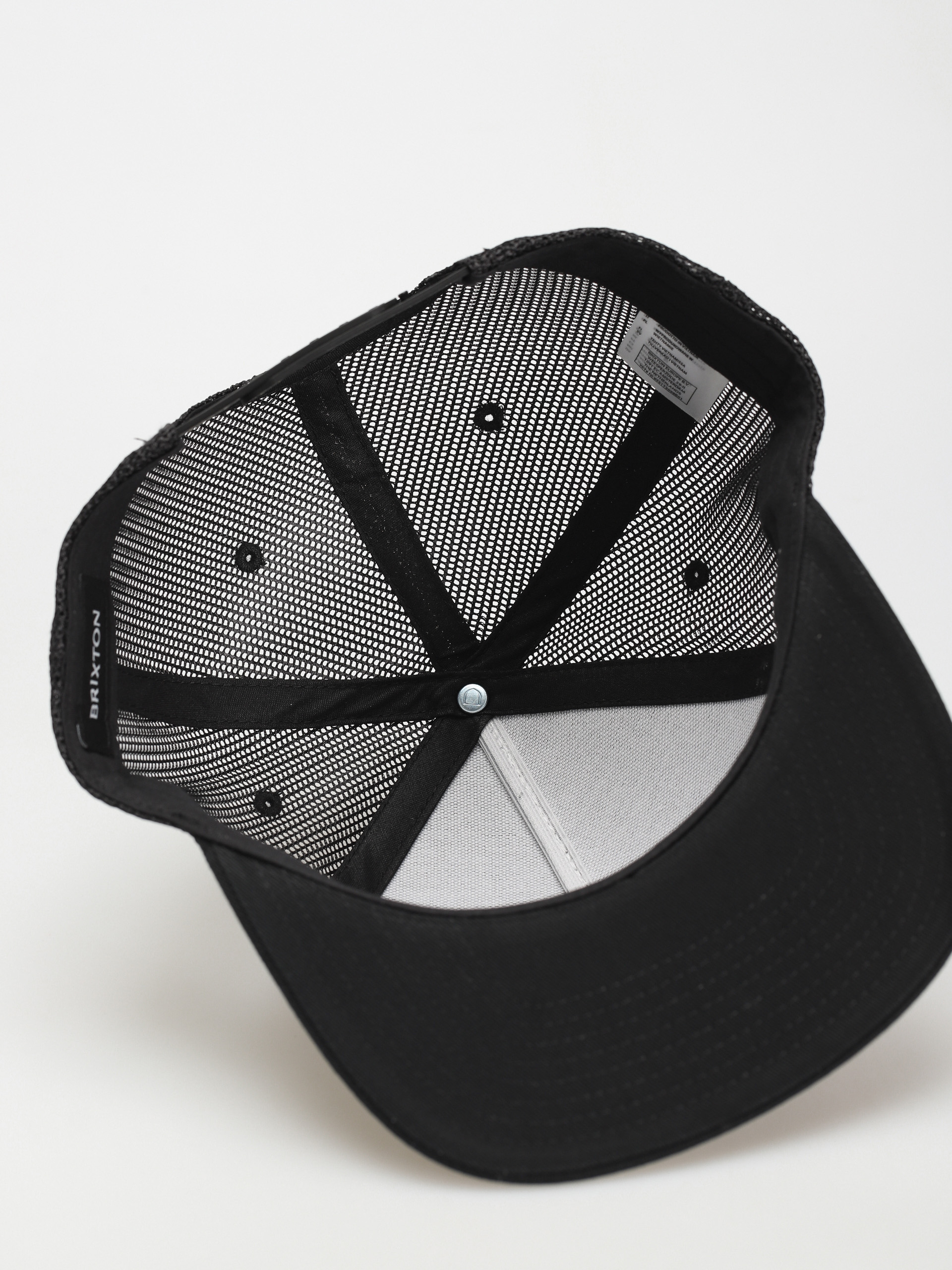 Brixton Palmer Proper Mp Mesh Cap (black/black)