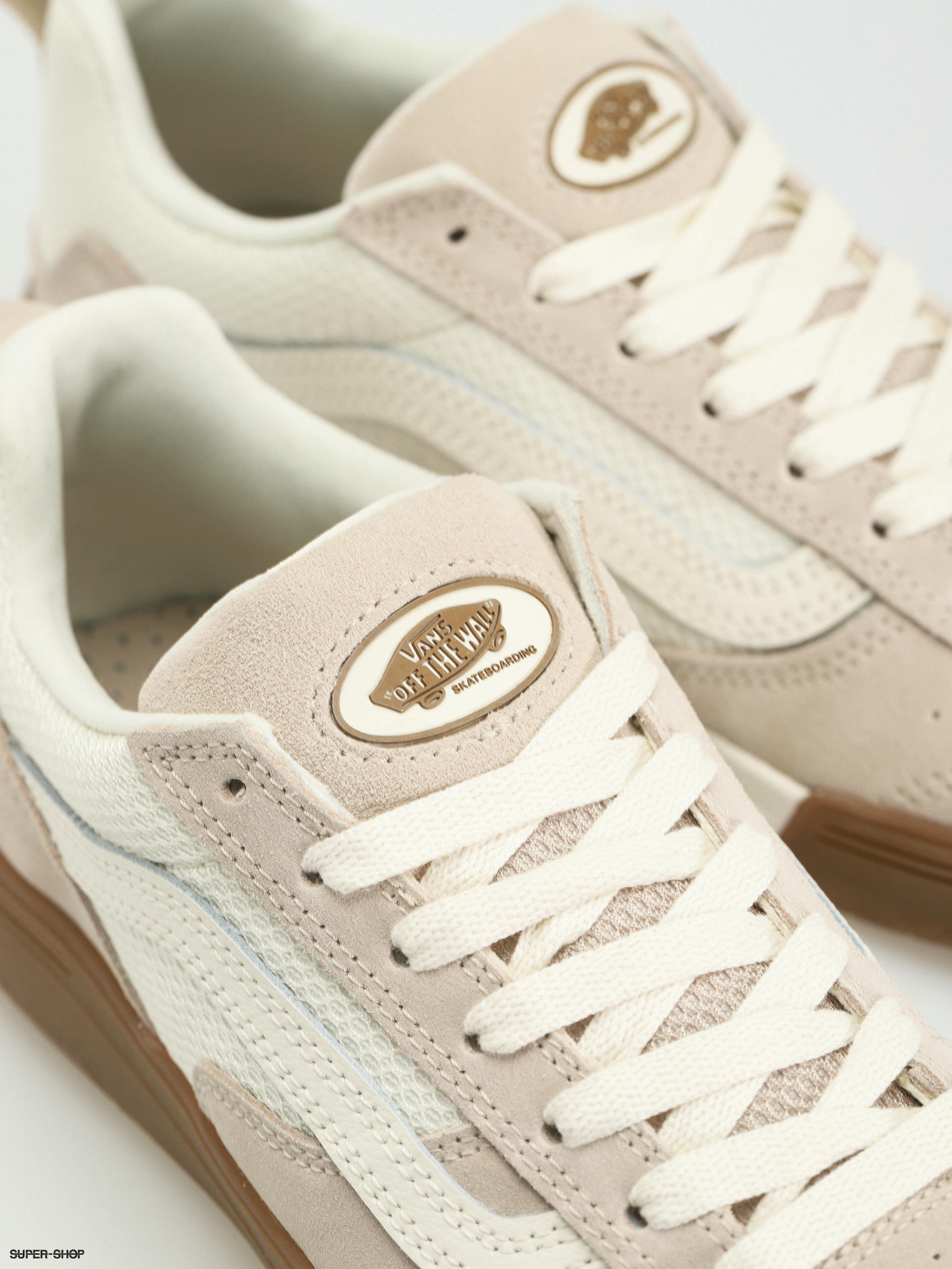 Vans beige gum store sole