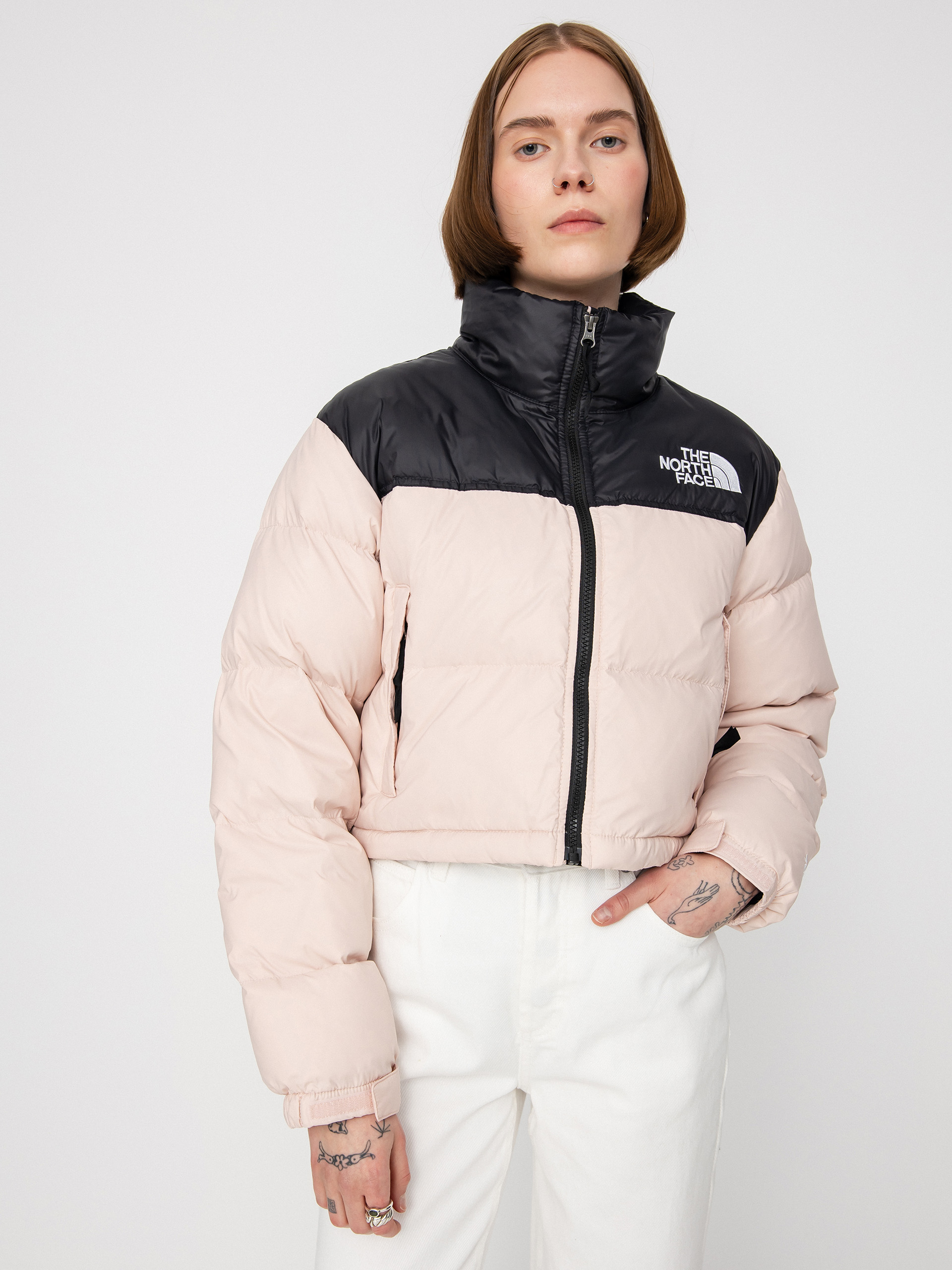 The North Face Nuptse Short Jacke Wmn (pink moss)