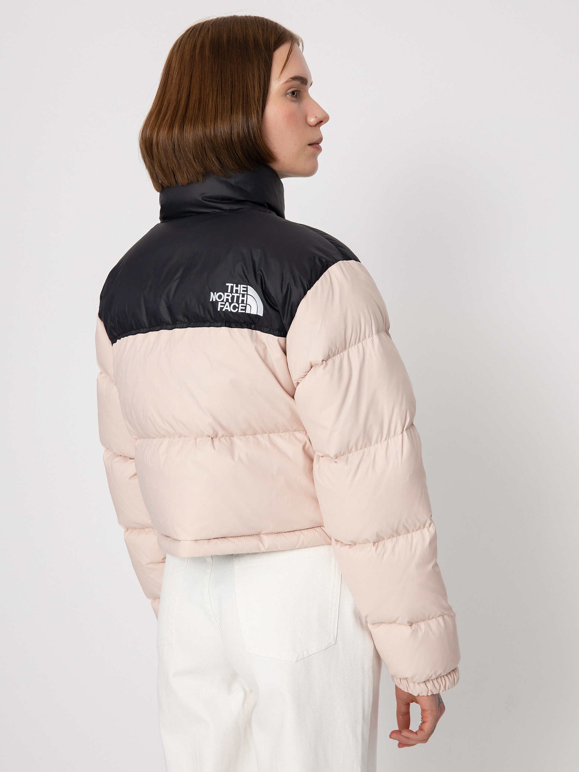 The North Face Nuptse Short Jacke Wmn (pink moss)