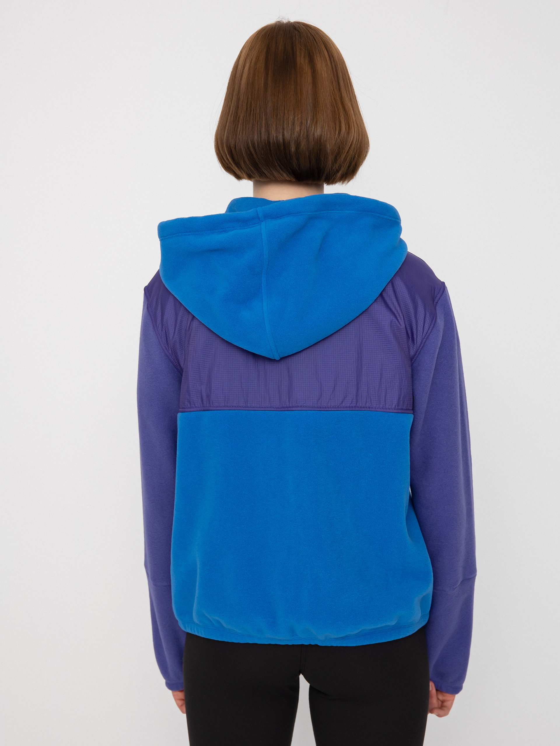 Womens Patagonia Microdini Hoody Fleece (bayou blue)