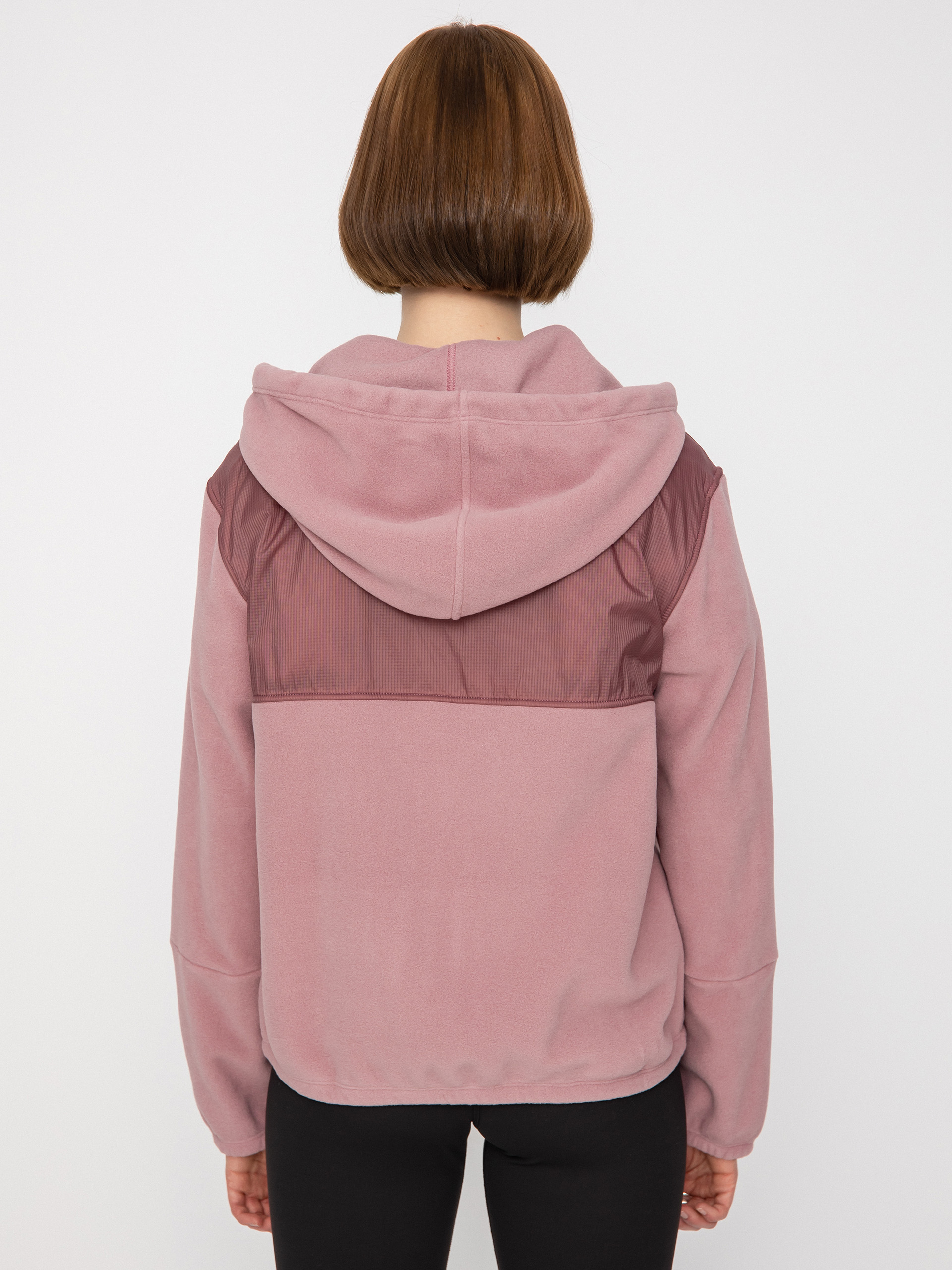 Womens Patagonia Microdini Hoody Fleece (evening mauve)