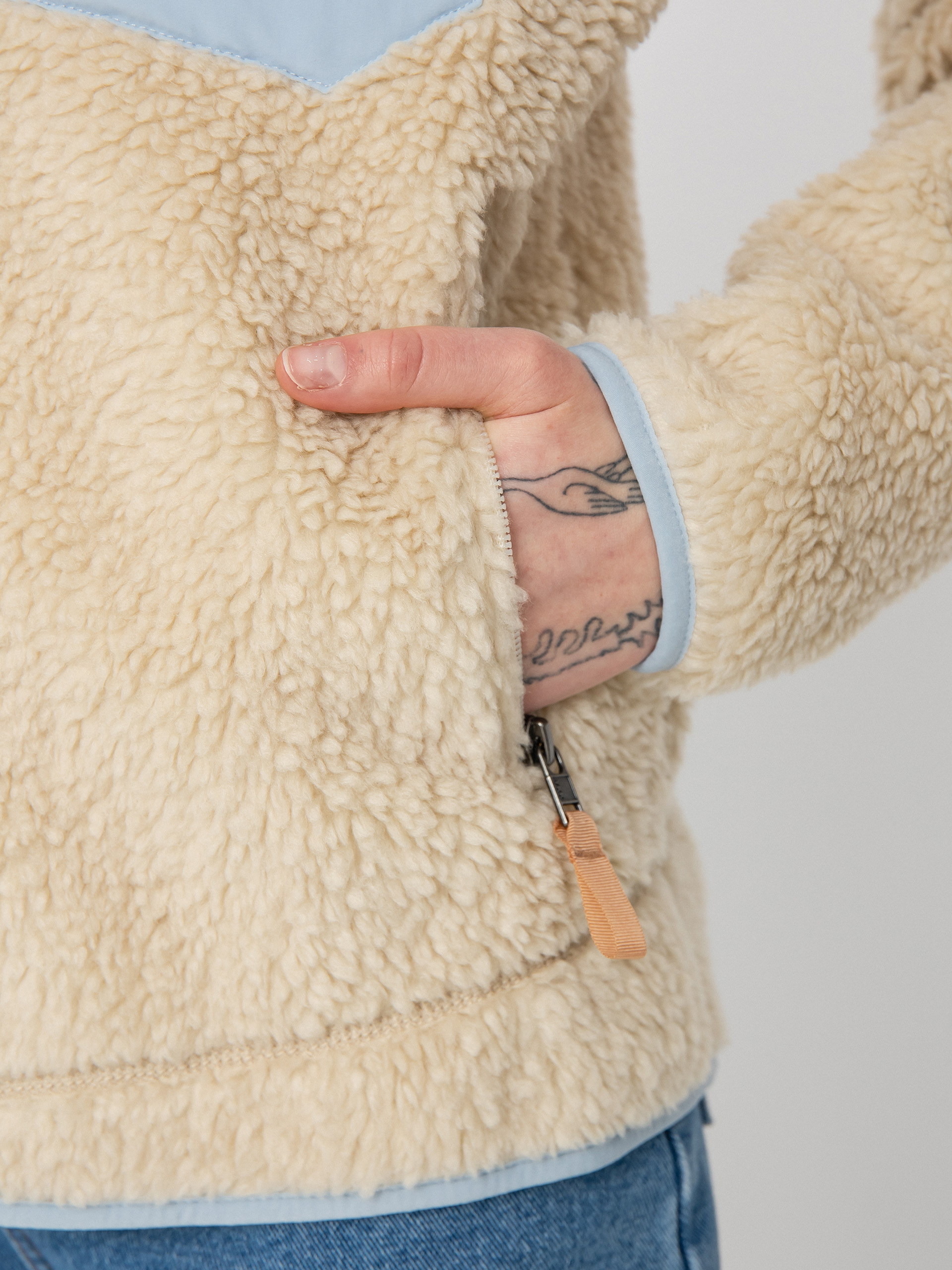 Patagonia Classic Retro X Jacket Wmn beige (dark natural w/lago